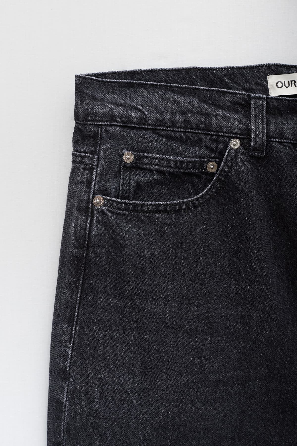 OUR LEGACY SUPERGREY WASH THIRD CUT TROUSER IAMNUE