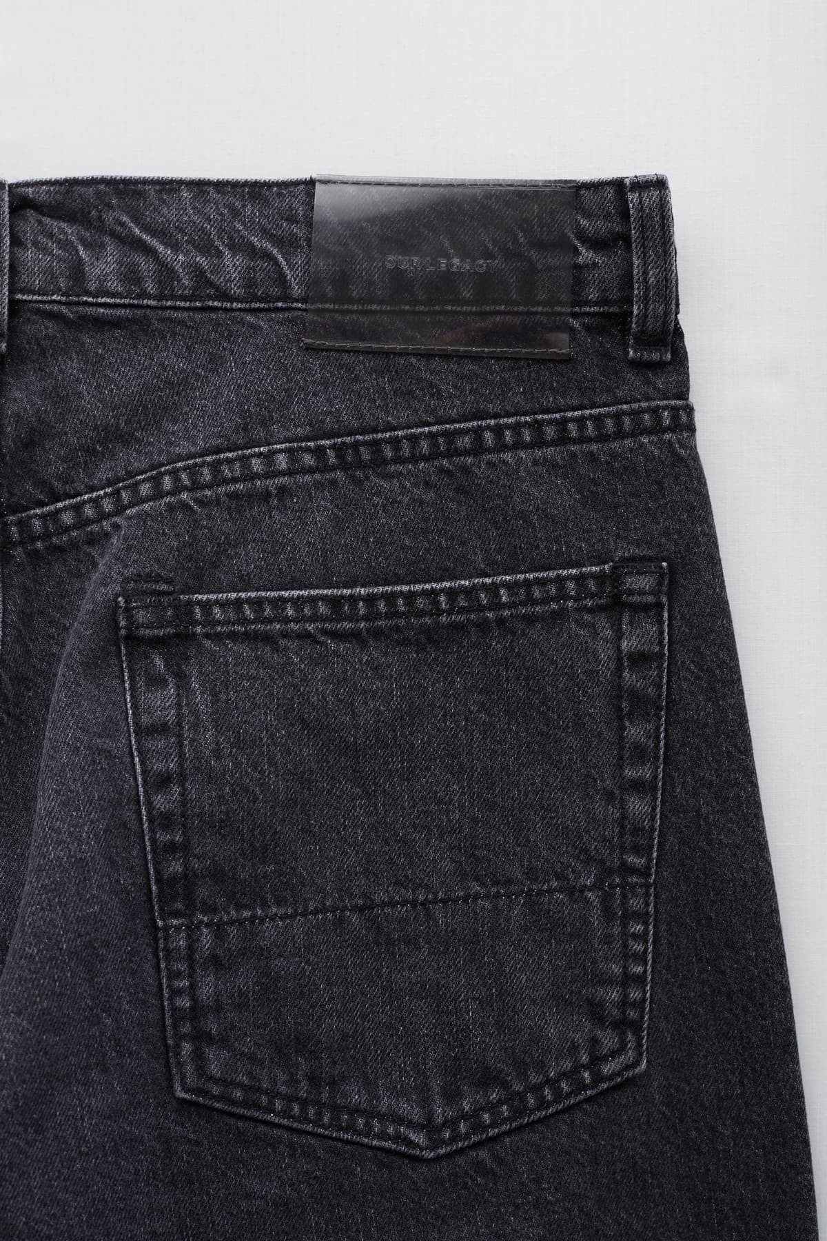 OUR LEGACY SUPERGREY WASH THIRD CUT TROUSER IAMNUE