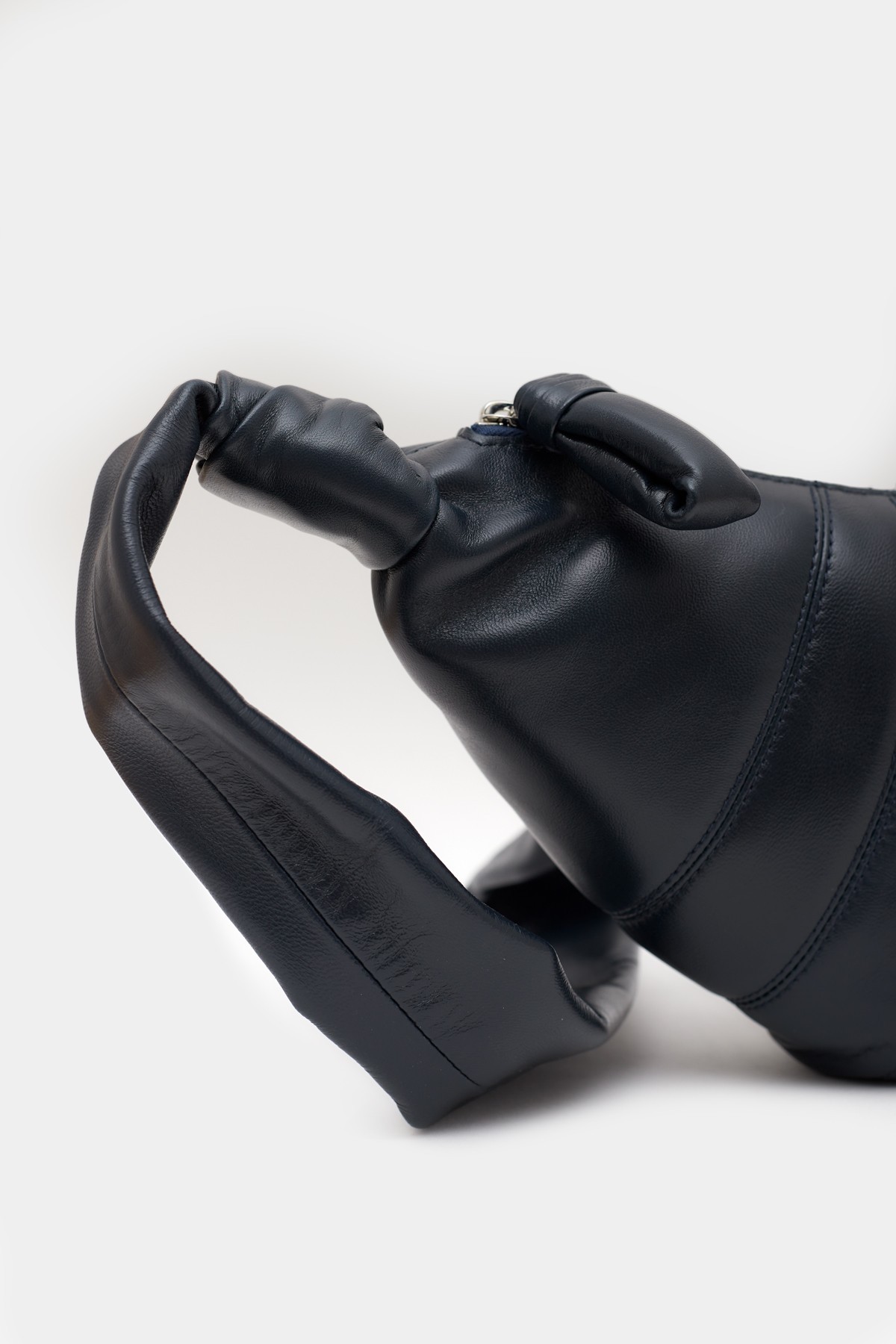 LEMAIRE MIDNIGHT BLUE SMALL CROISSANT BAG IAMNUE