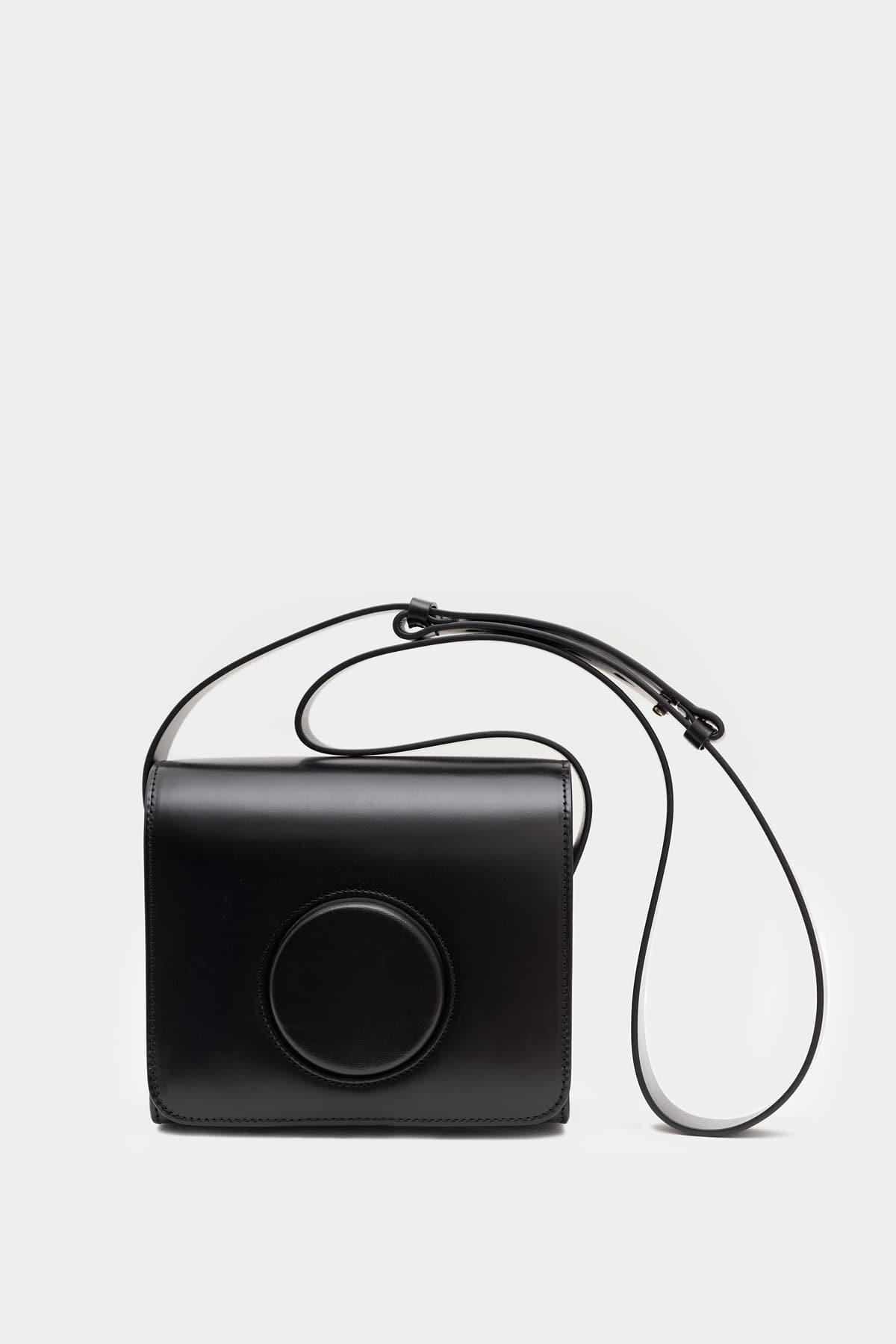 LEMAIRE BLACK CAMERA BAG IAMNUE