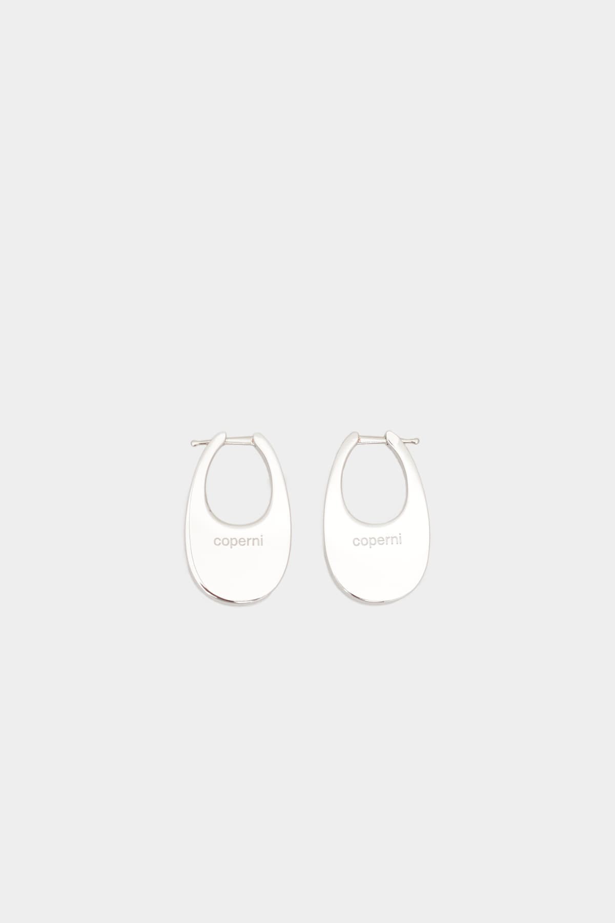 COPERNI SILVER MEDIUM SWIPE EARRING IAMNUE