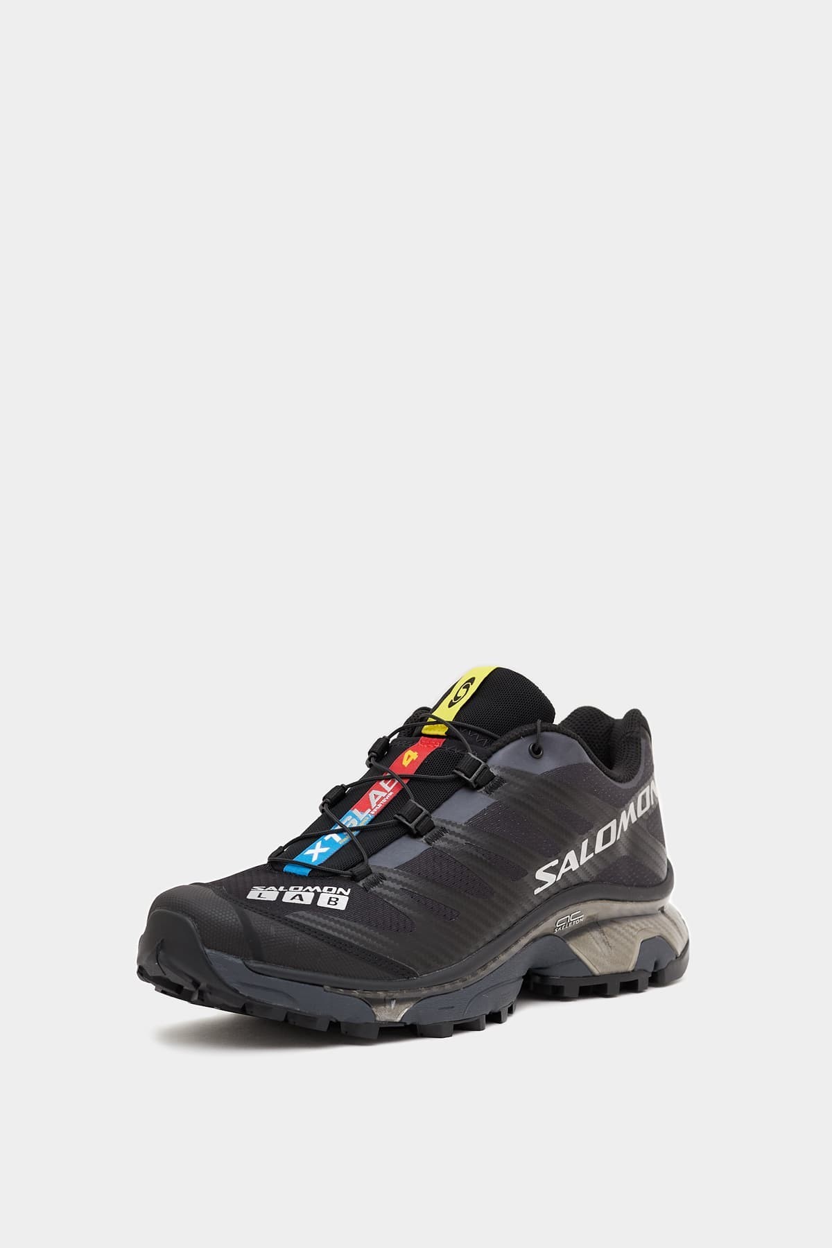 SALOMON BLACK EBONY SILVER XT-4 SNEAKERS IAMNUE