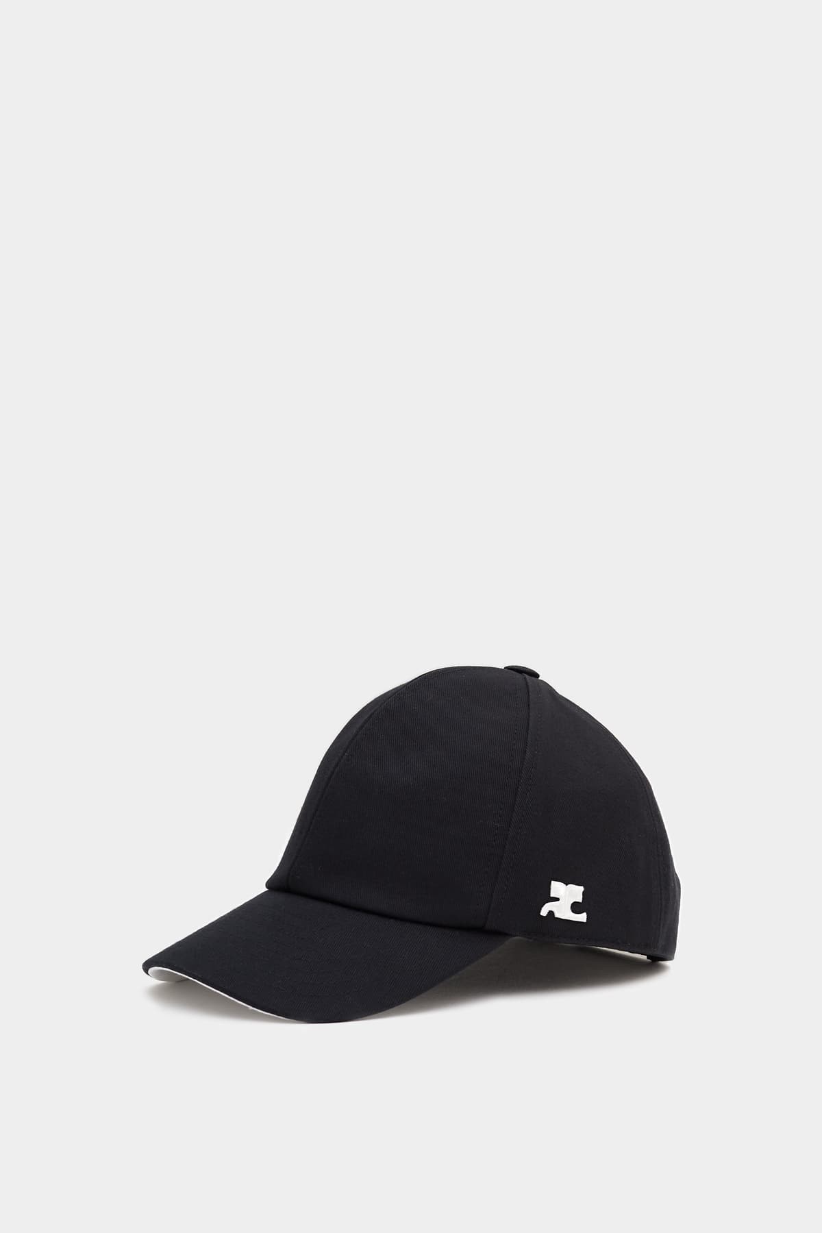 COURREGES BLACK SIGNATURE CAP IAMNUE