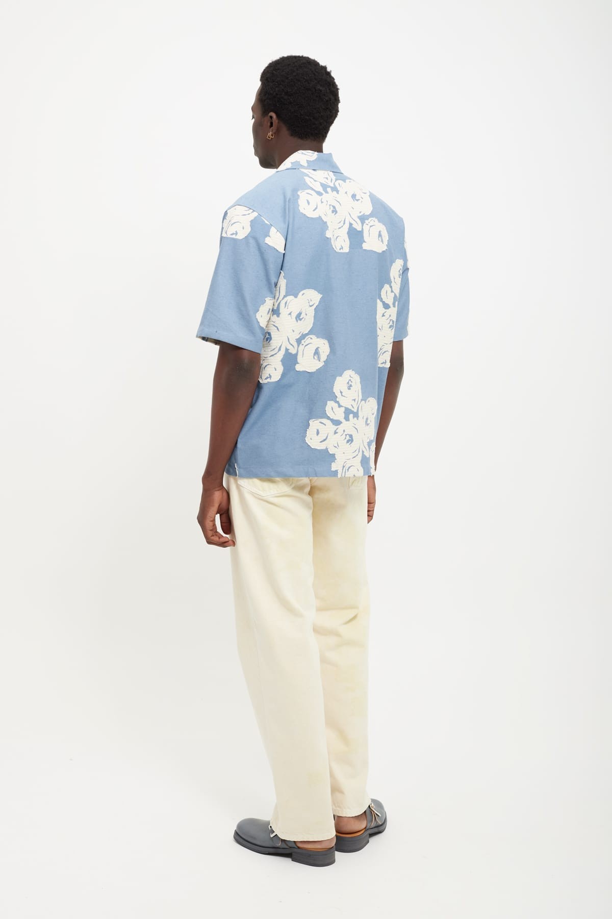SUNFLOWER BLUE CAYO SHIRT IAMNUE
