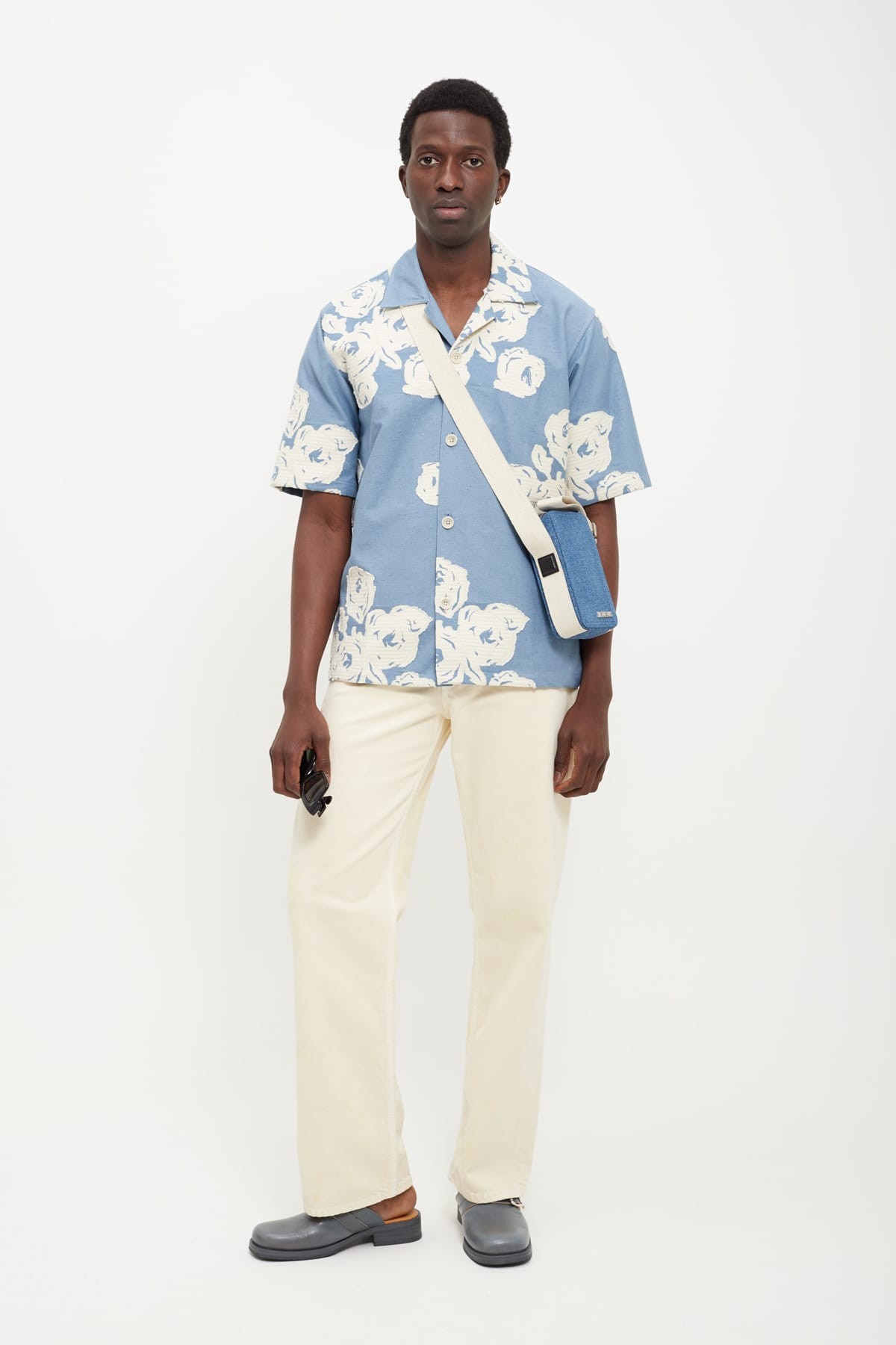 SUNFLOWER BLUE CAYO SHIRT IAMNUE