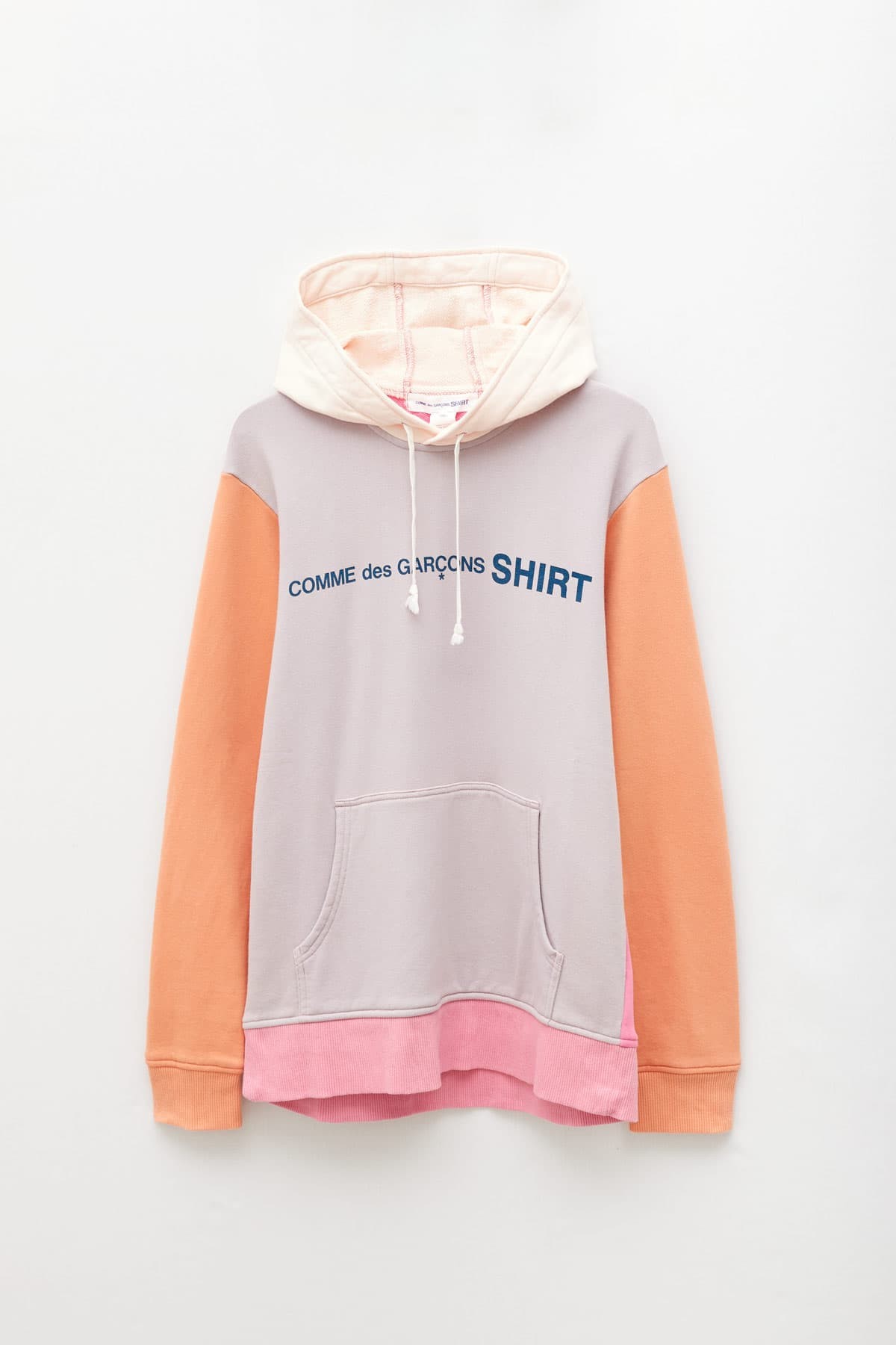 COMME DES GARCONS SHIRT PINK MIX HOODIE IAMNUE