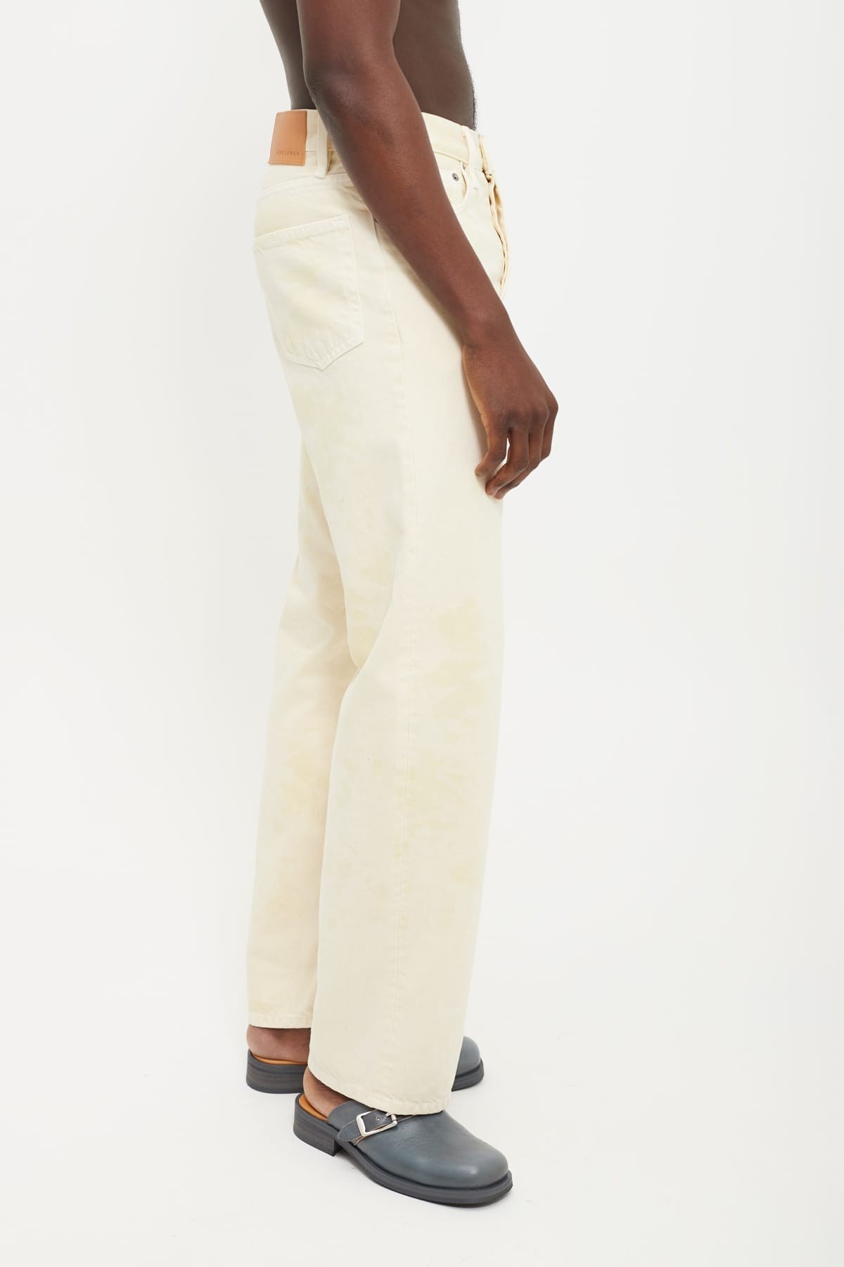 SUNFLOWER CHALK LOOSE DENIM TROUSER IAMNUE