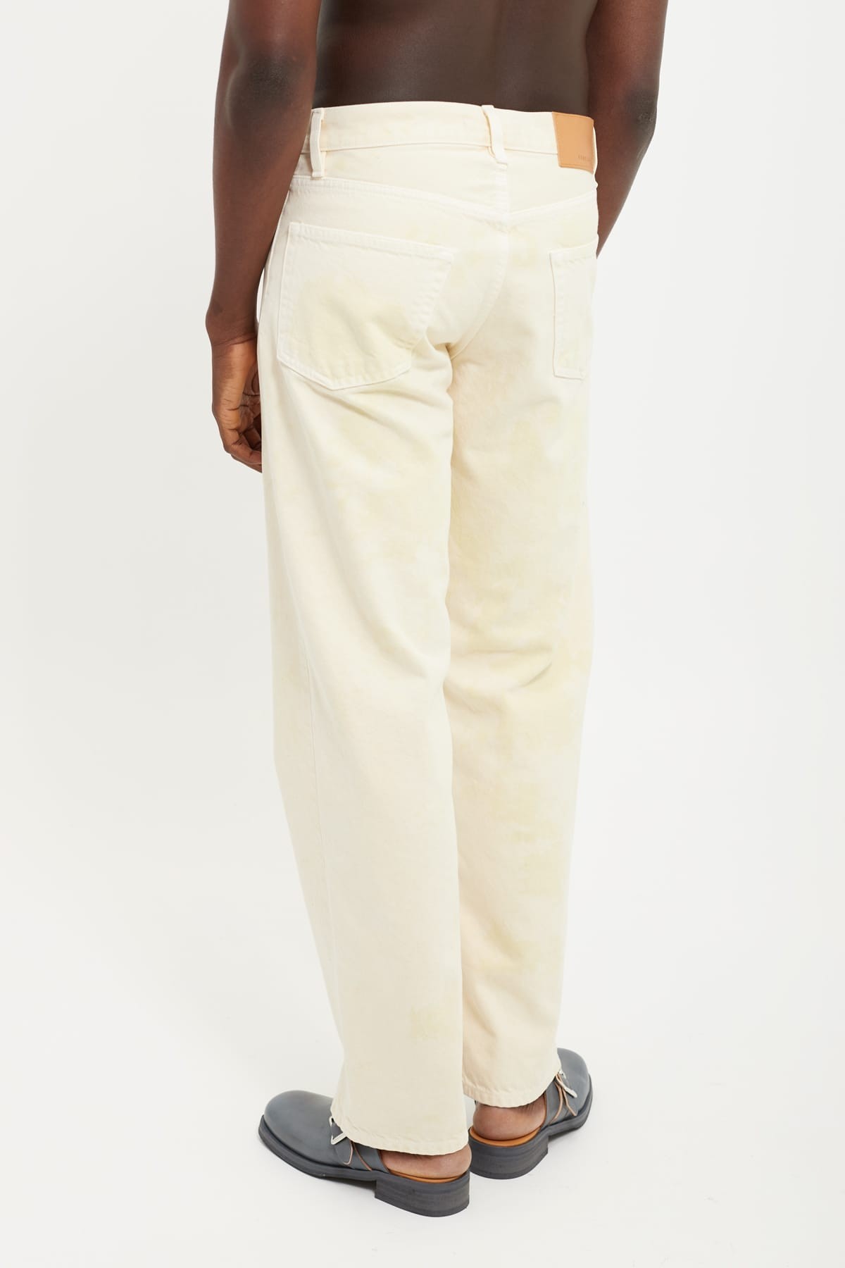 SUNFLOWER CHALK LOOSE DENIM TROUSER IAMNUE