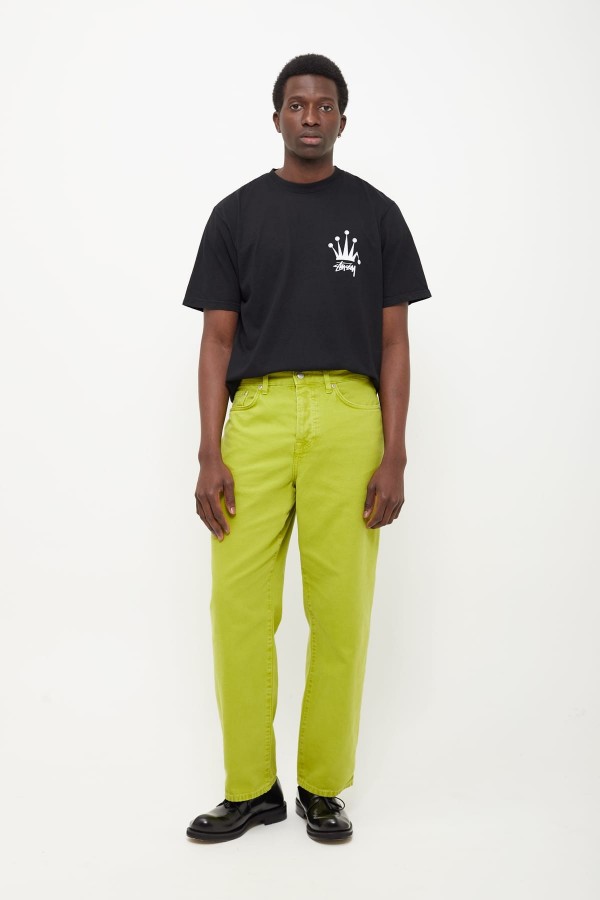 STUSSY CACTUS WASHED CANVAS BIG OL JEANS IAMNUE
