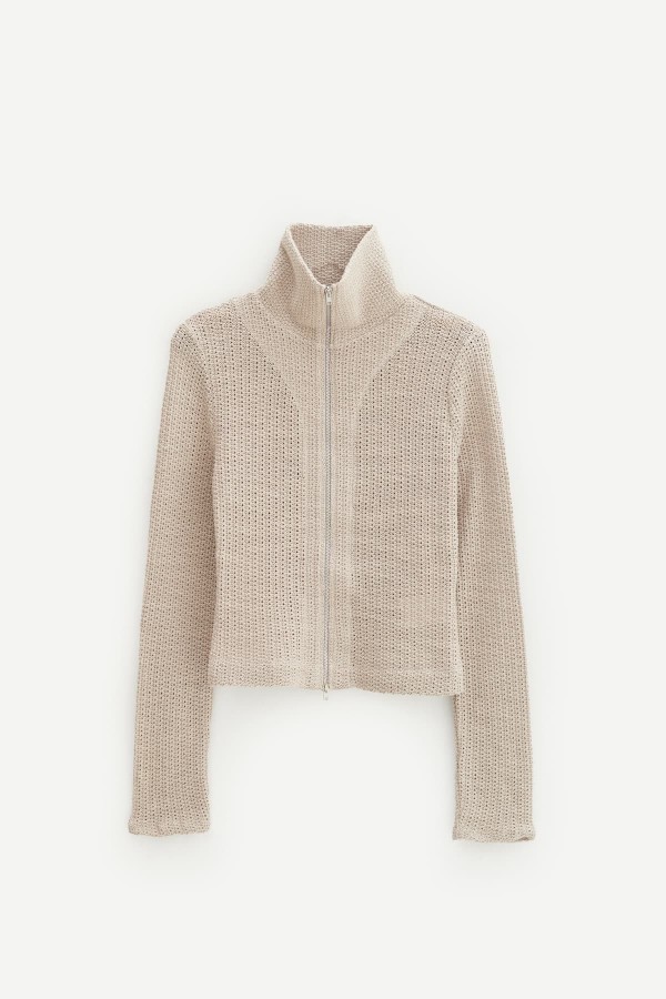 OUR LEGACY MUSK DUSK SLIM ZIP LONGSELEEVE JACKET IAMNUE