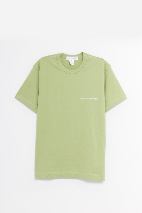 COMME DES GARCONS SHIRT KHAKI T-SHIRT IAMNUE