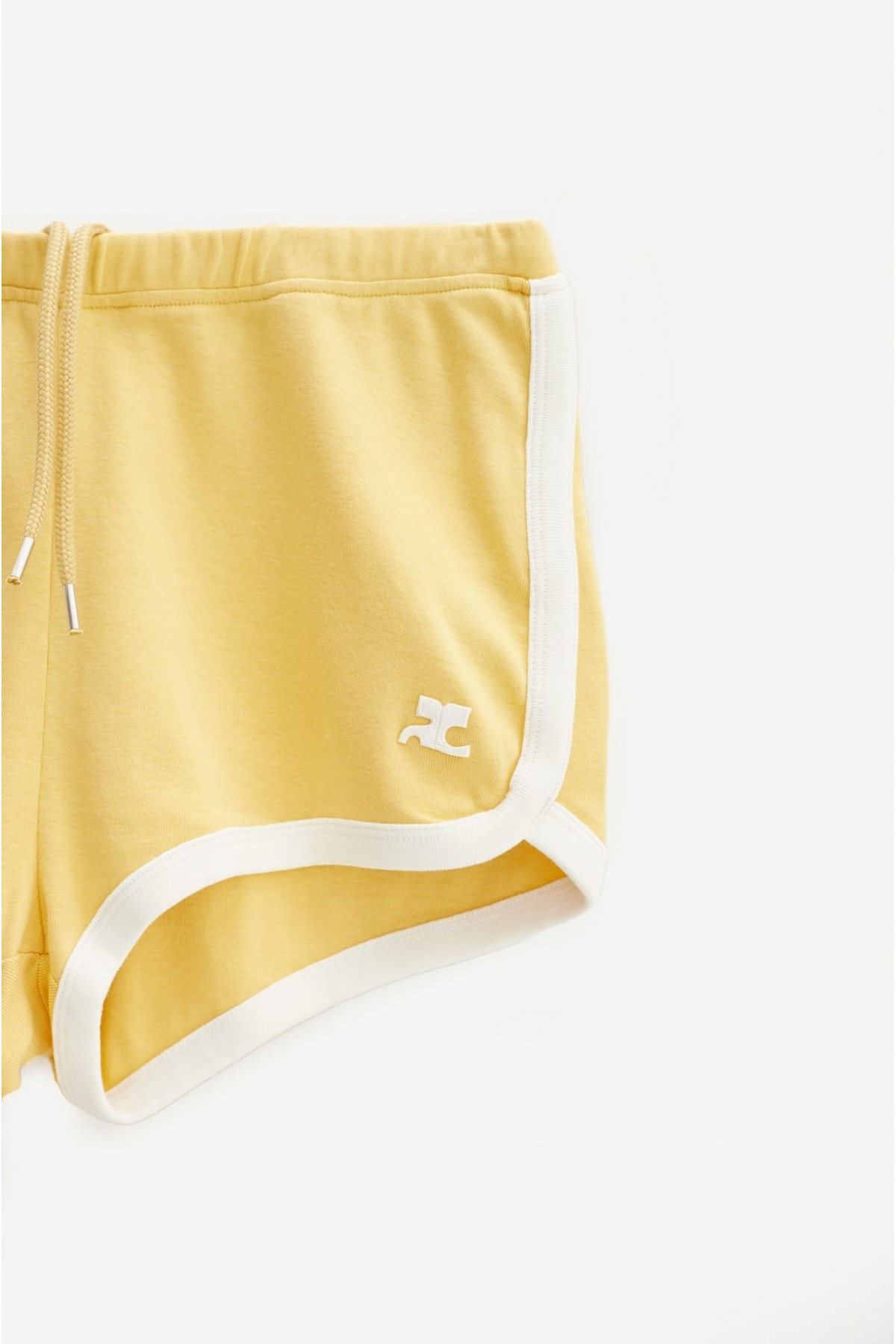 COURREGES POLLEN CONTRAST MINI SHORT IAMNUE