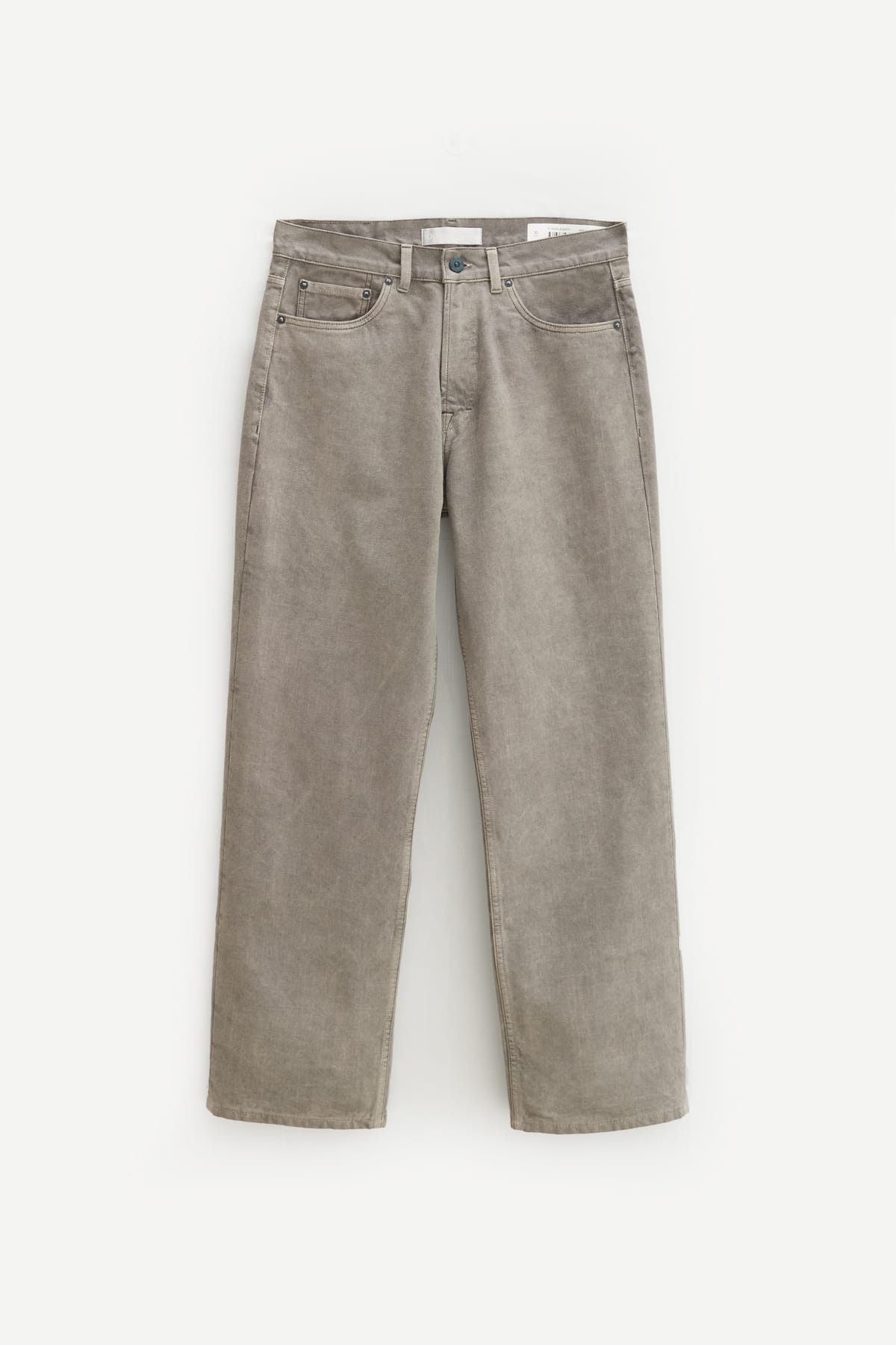 OUR LEGACY ATTIC CARBON THIRD CUT DENIM TROUSER IAMNUE