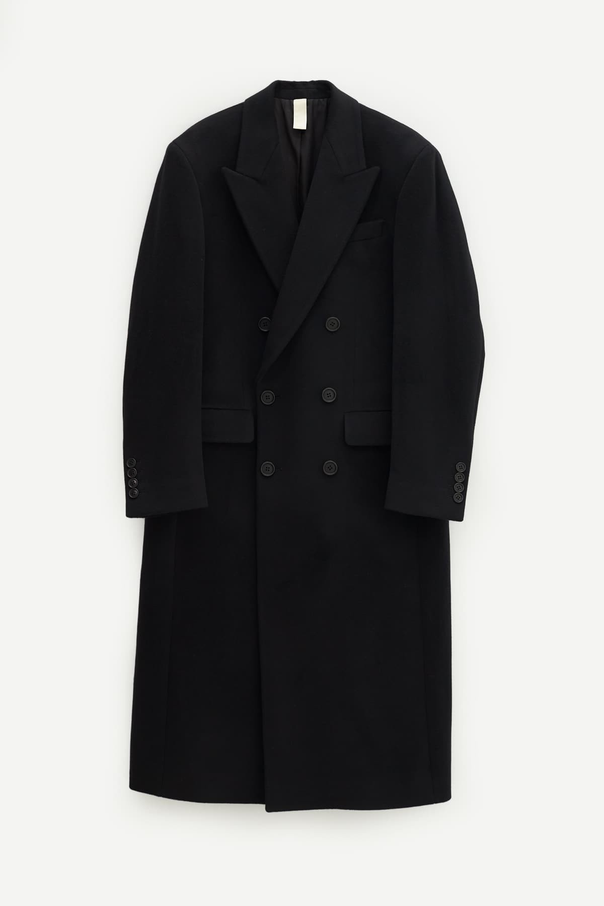 SUNFLOWER BLACK DB COAT IAMNUE