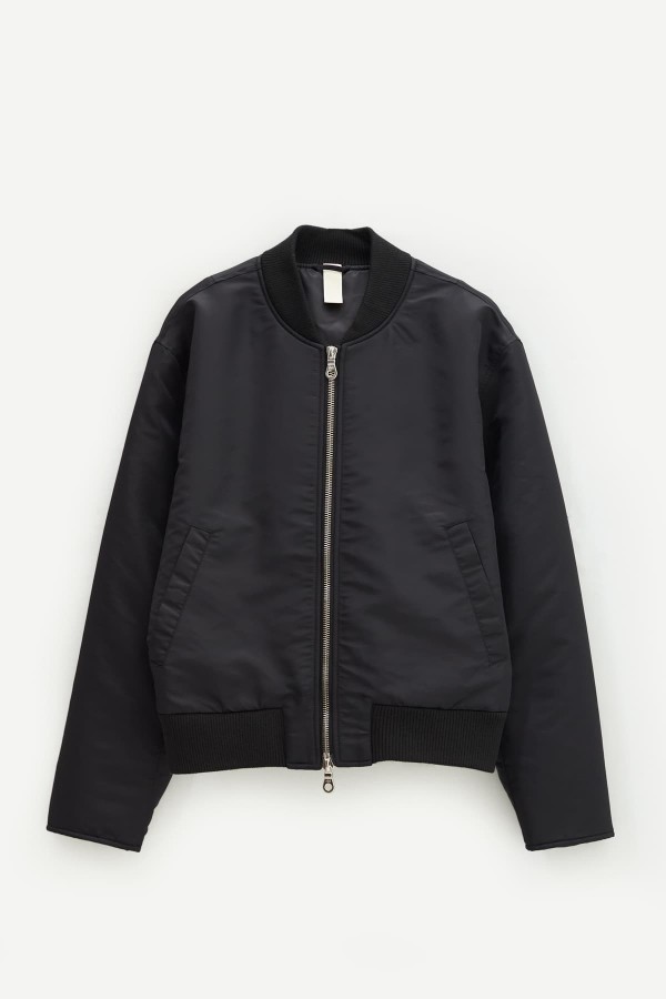 SUNFLOWER BLACK BOMBER JACKET IAMNUE