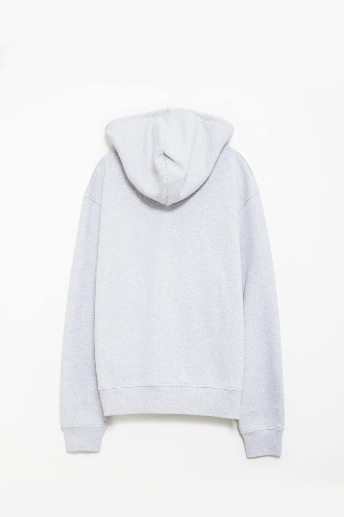 JACQUEMUS GREY BRODE HOODIE IAMNUE