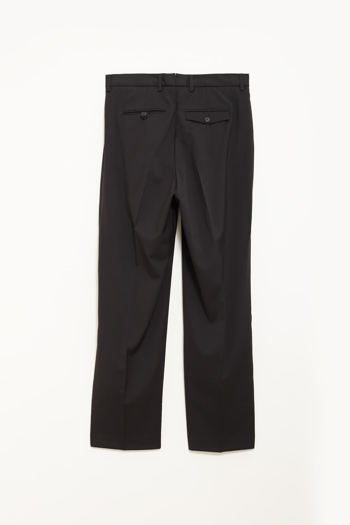 OUR LEGACY BLACK WORSTED CHINO 22 TROUSERS IAMNUE