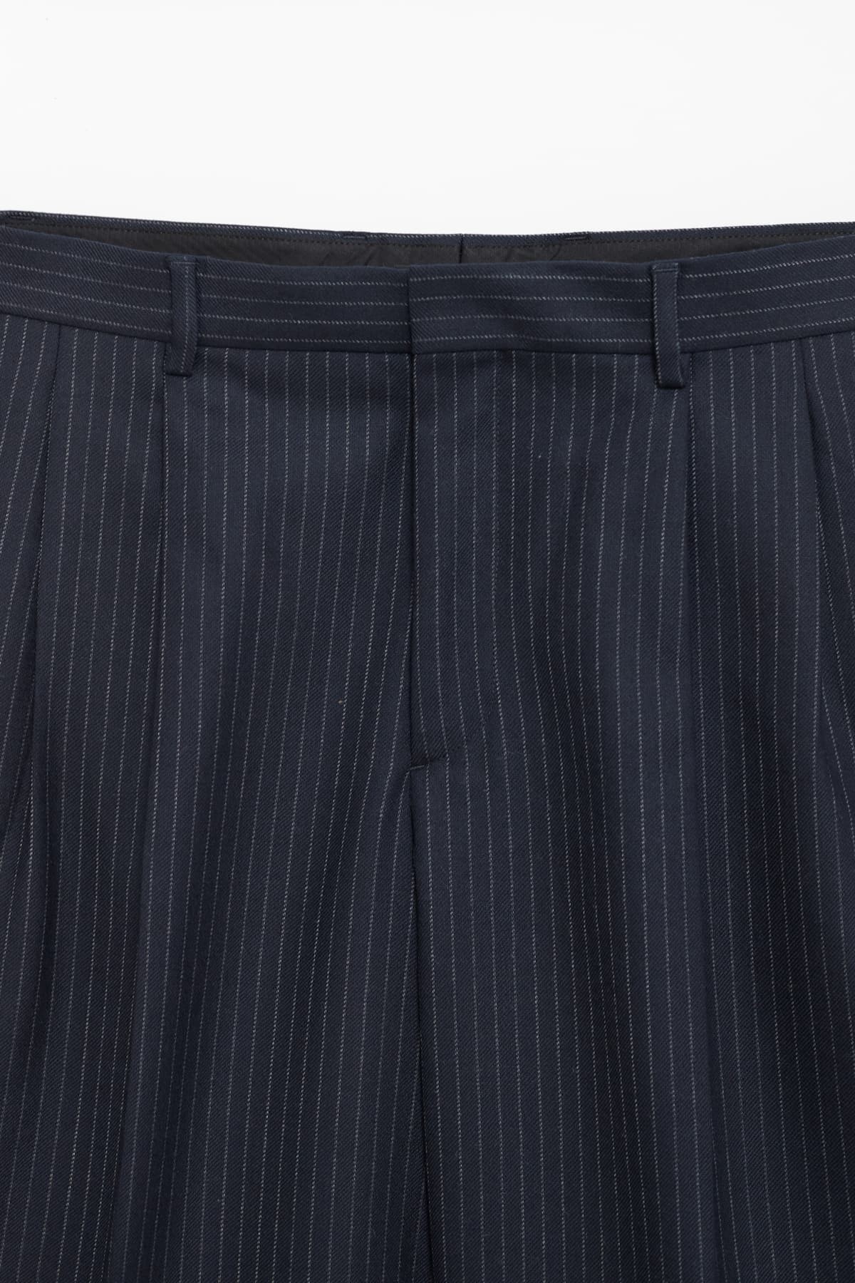 SUNFLOWER NAVY WIDE PLEATED TROUSER IAMNUE