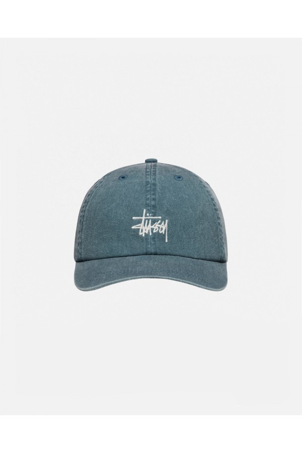 STUSSY LAGOON WASHED BASIC LOW PRO CAP IAMNUE