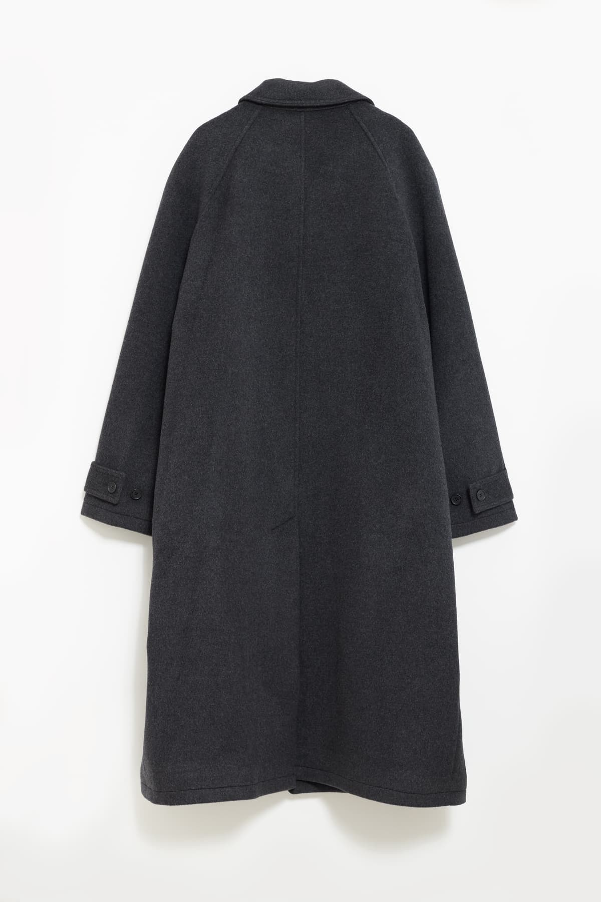 MFPEN GREY RECYCLED WOOL INSTALLATION COAT IAMNUE