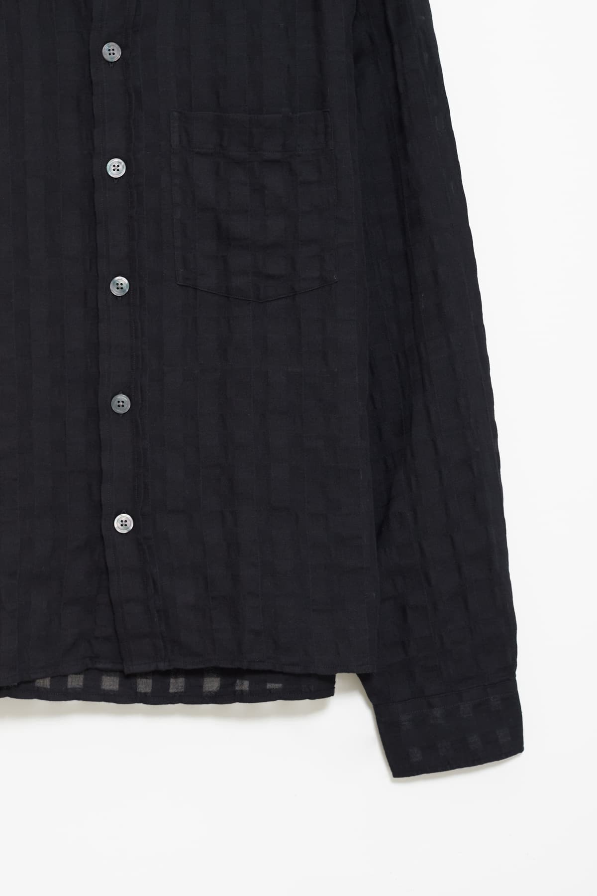 MFPEN BLACK CHECK PRIORITY SHIRT IAMNUE