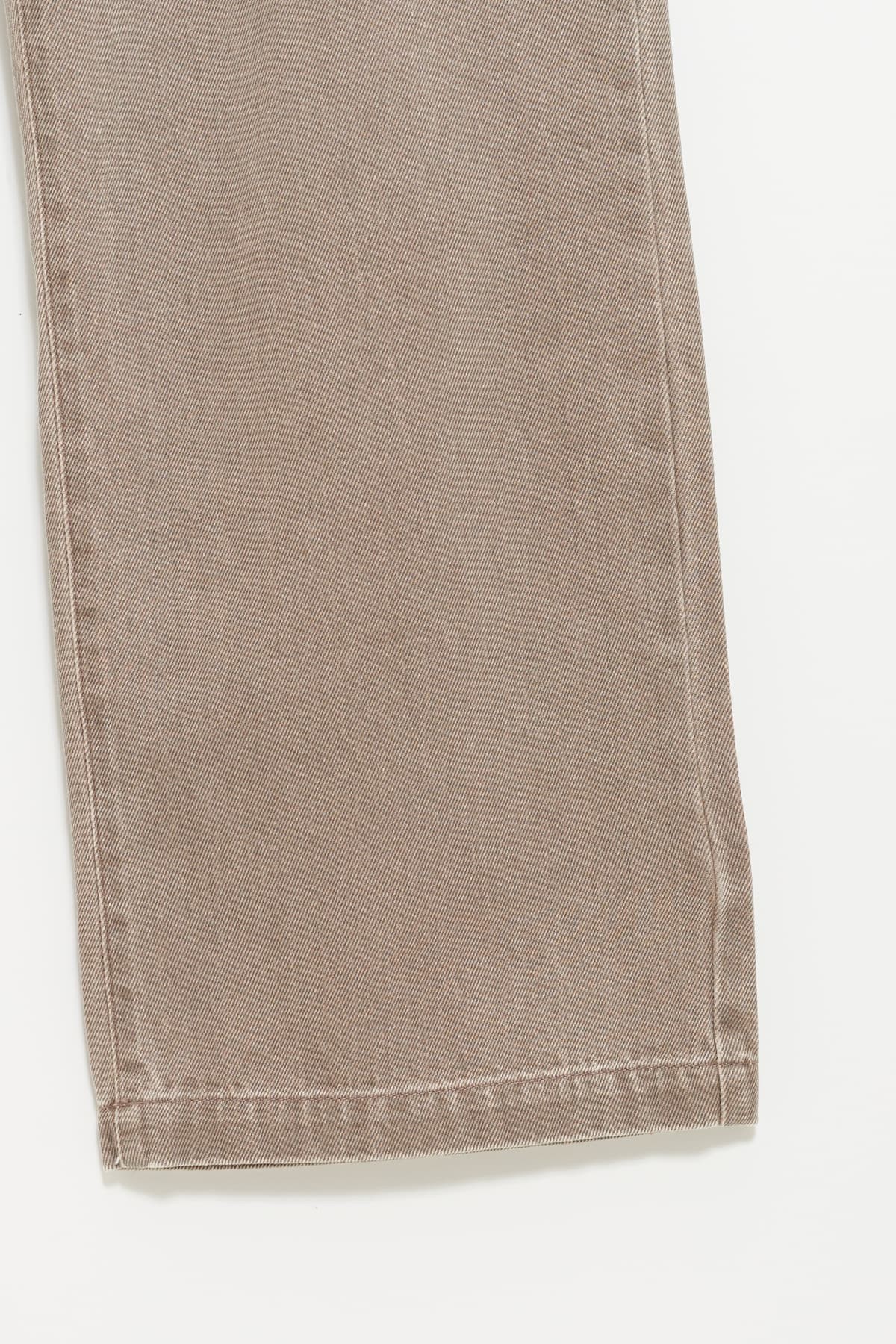 MFPEN WASHED BROWN STRAIGHT CUT RIVER JEANS IAMNUE