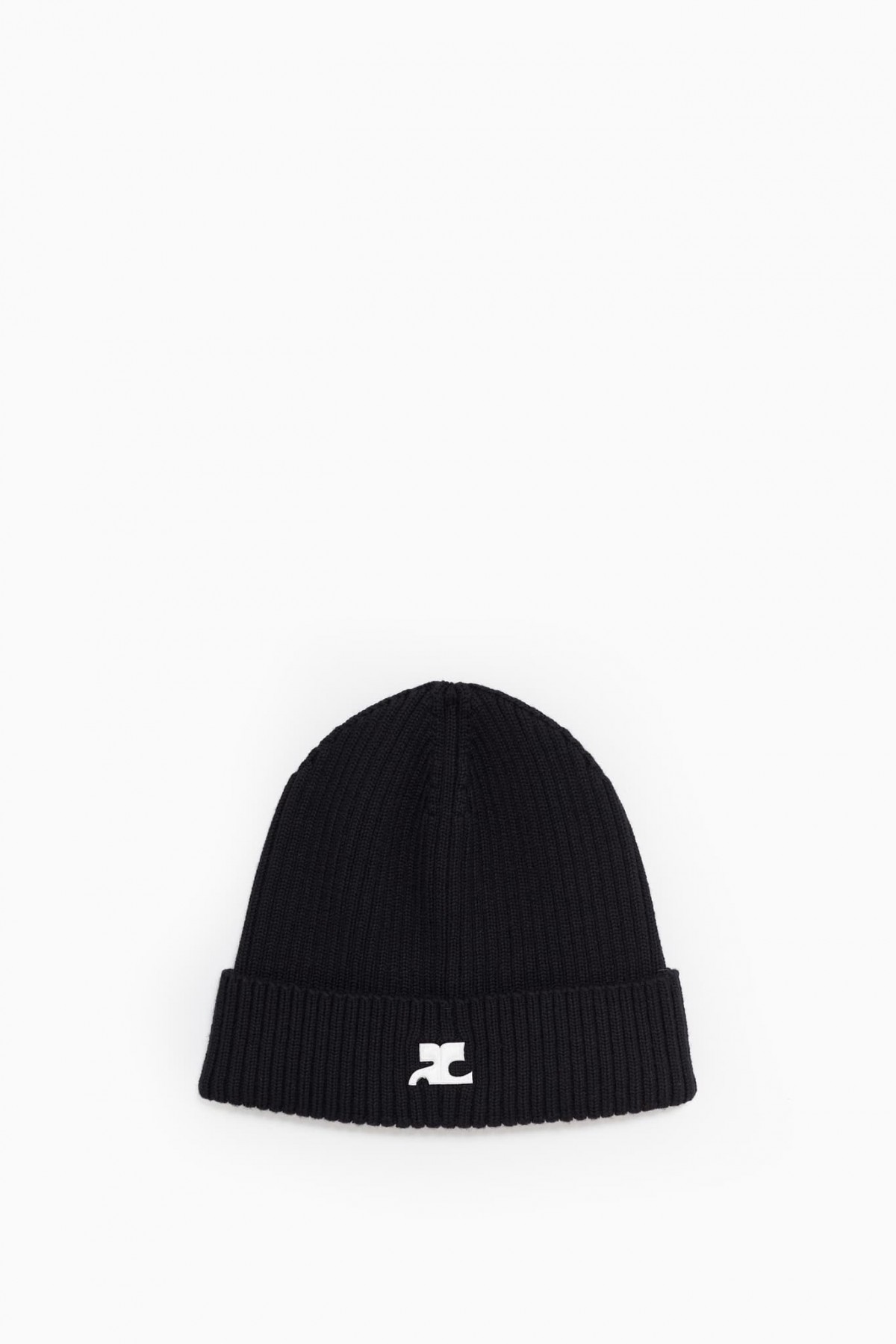 COURREGES AC RIB KNIT HAT IAMNUE