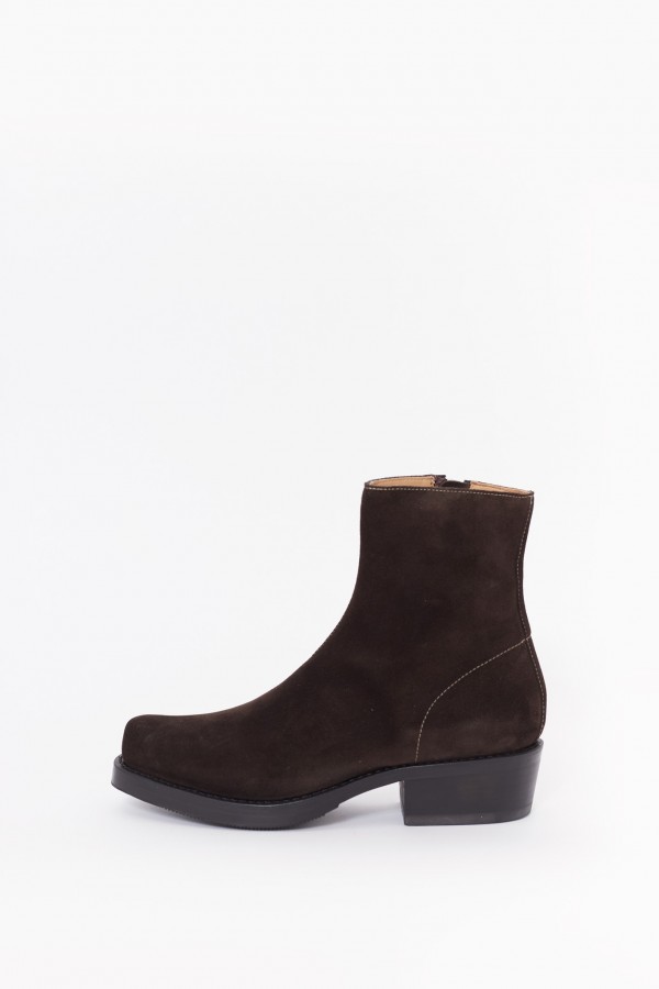 SECOND LAYER BROWN CHARRO BOOTS IAMNUE