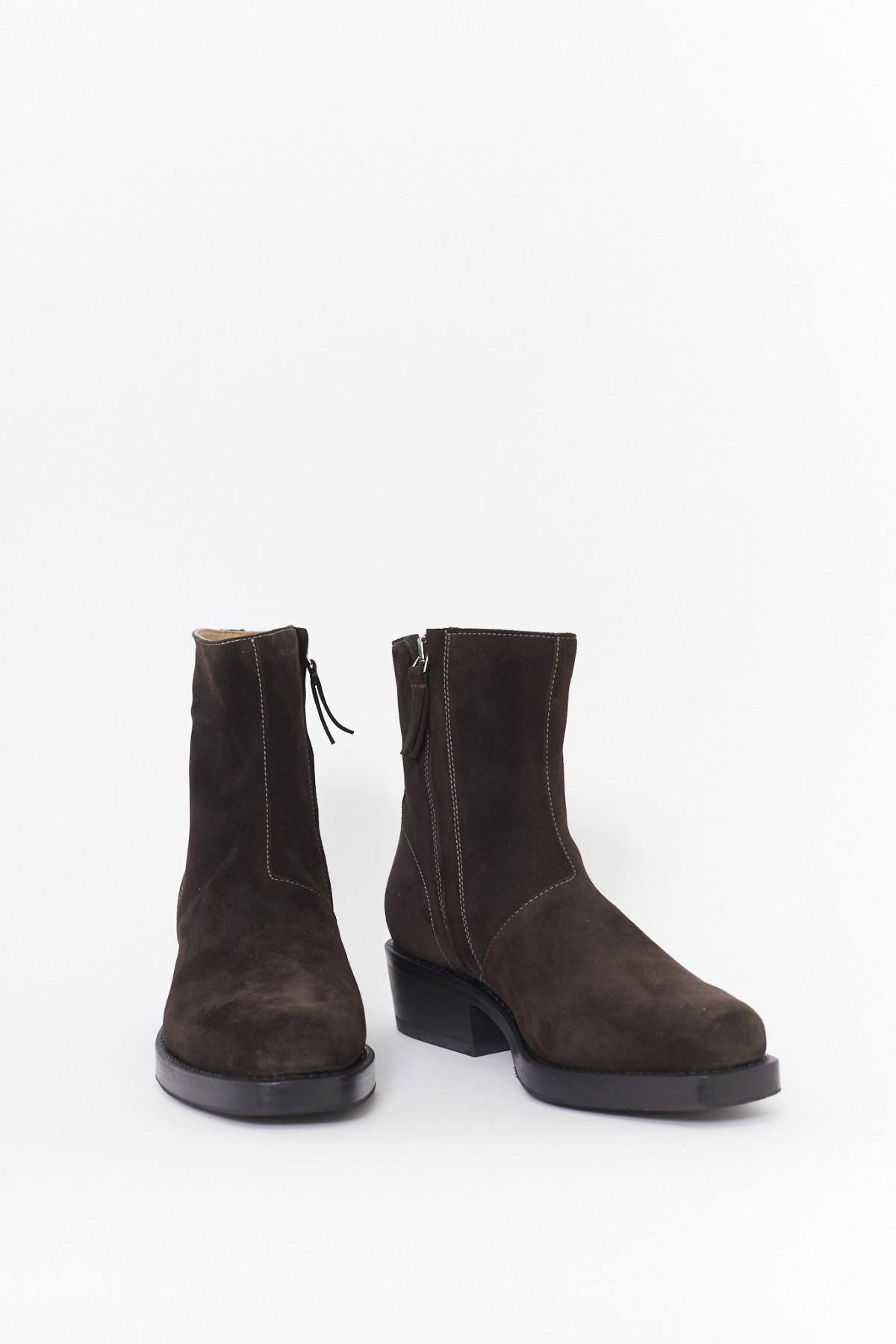 SECOND LAYER BROWN CHARRO BOOTS IAMNUE