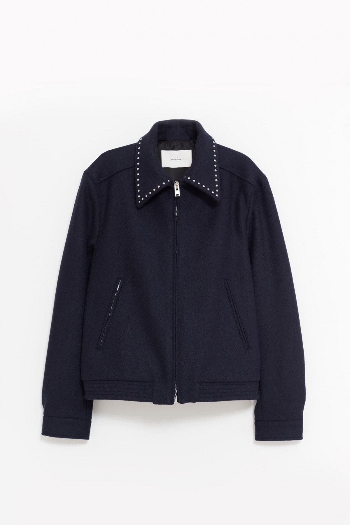 SECOND LAYER BLACK CASPER JACKET IAMNUE