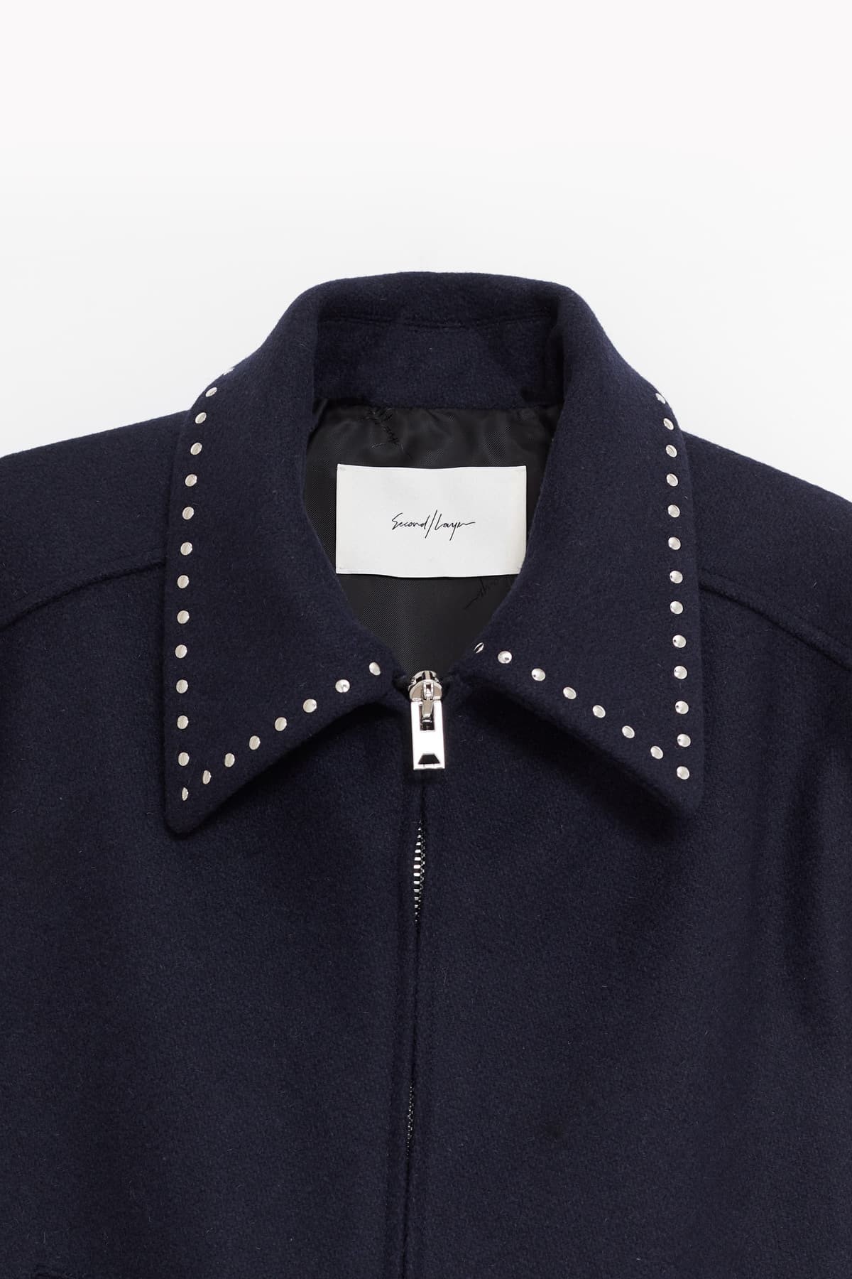 SECOND LAYER BLACK CASPER JACKET IAMNUE