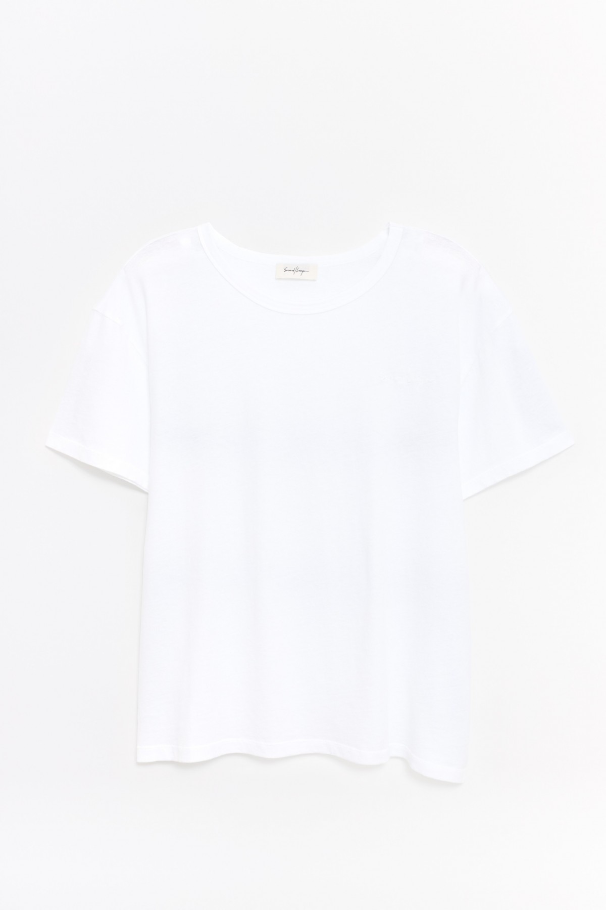 SECOND LAYER WHITE CORE MINI T-SHIRT IAMNUE