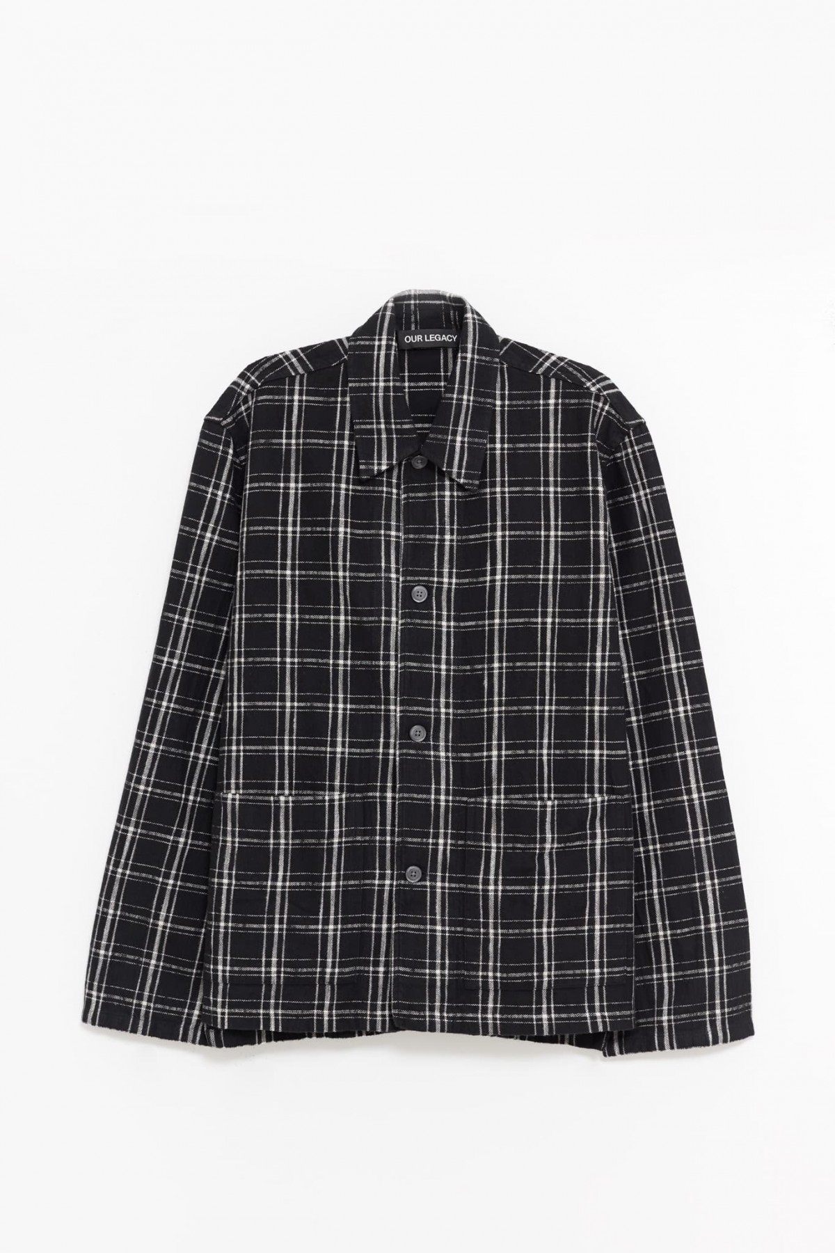 OUR LEGACY HAVEN BLACK WHITE JACKET IAMNUE