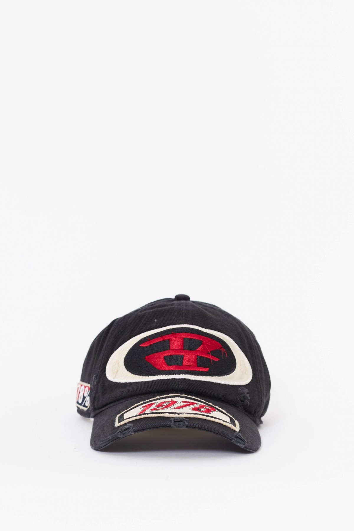 DIESEL BLACK C-BRAFF CAP IAMNUE