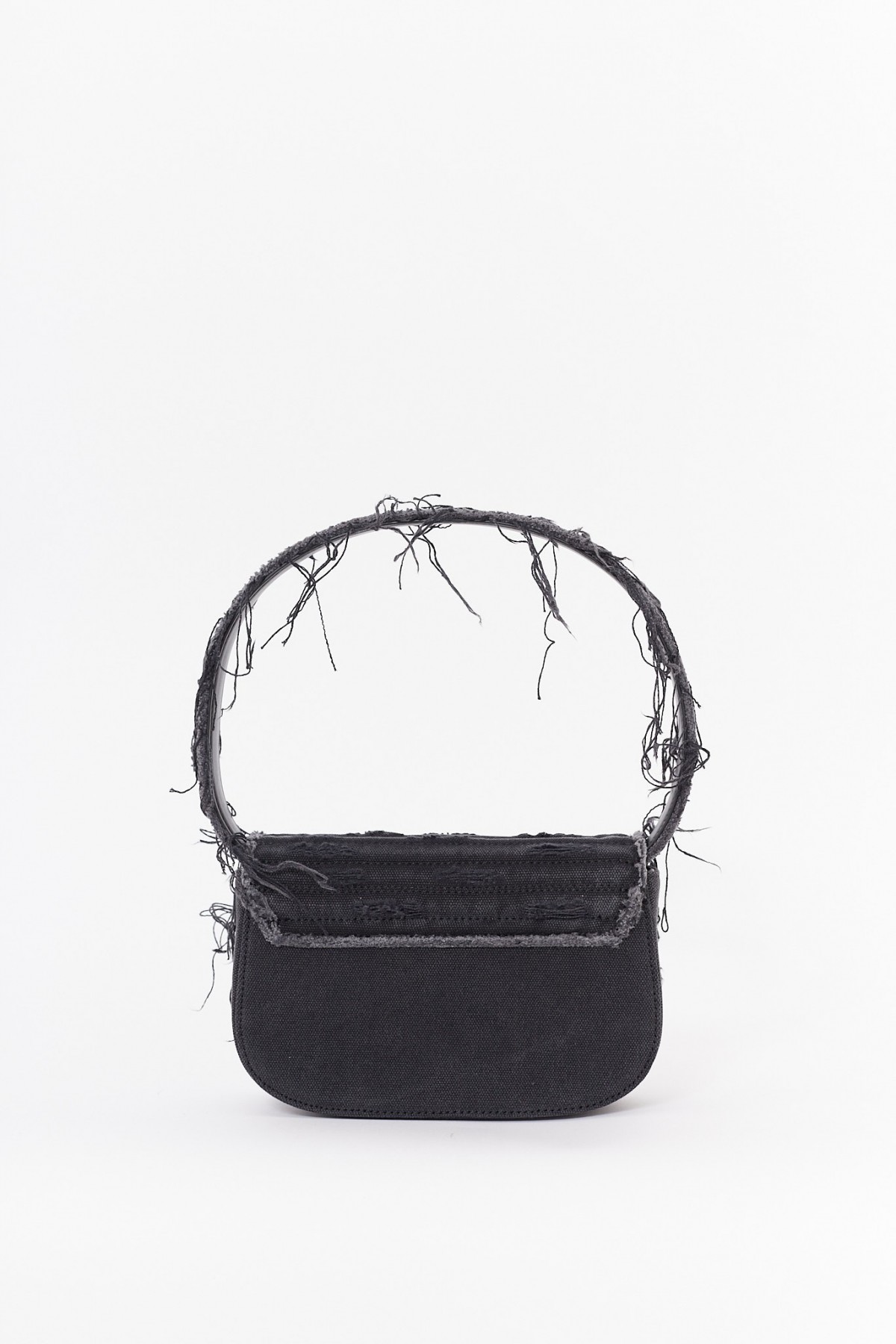DIESEL BLACK CANVAS 1DR BAG IAMNUE