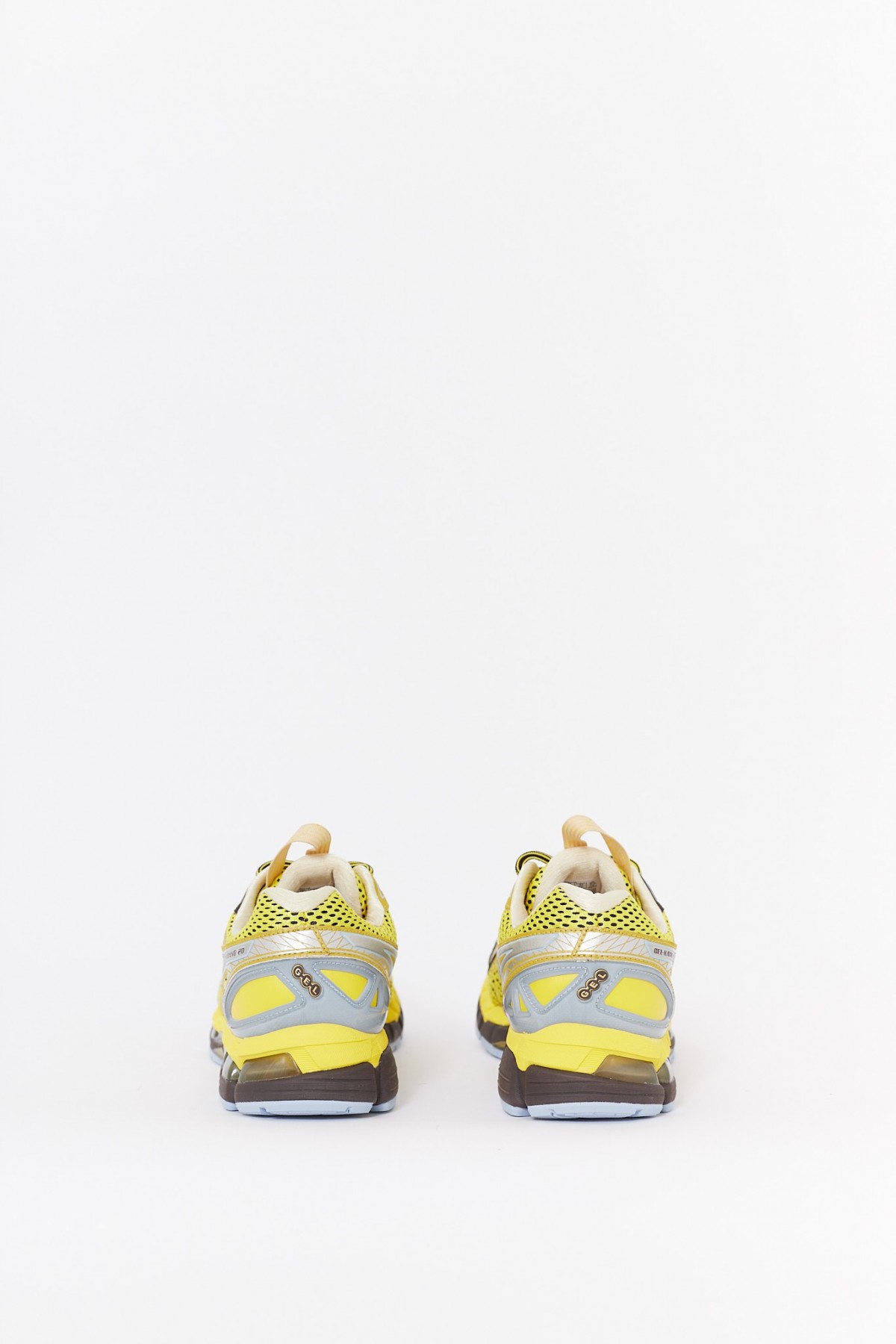 ASICS VIBRANT YELLOW PURE SILVER UB9-S GEL KAYANO 20 SNEAKERS IAMNUE