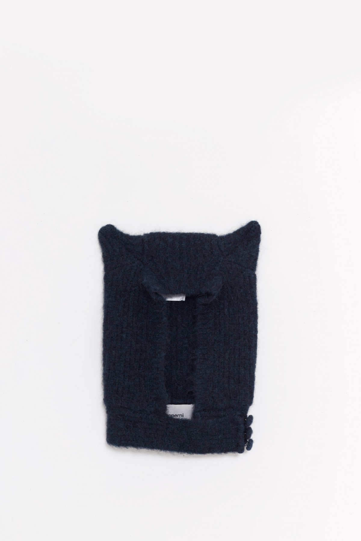 COPERNI BLUE KNITTED HORN BEANIE IAMNUE