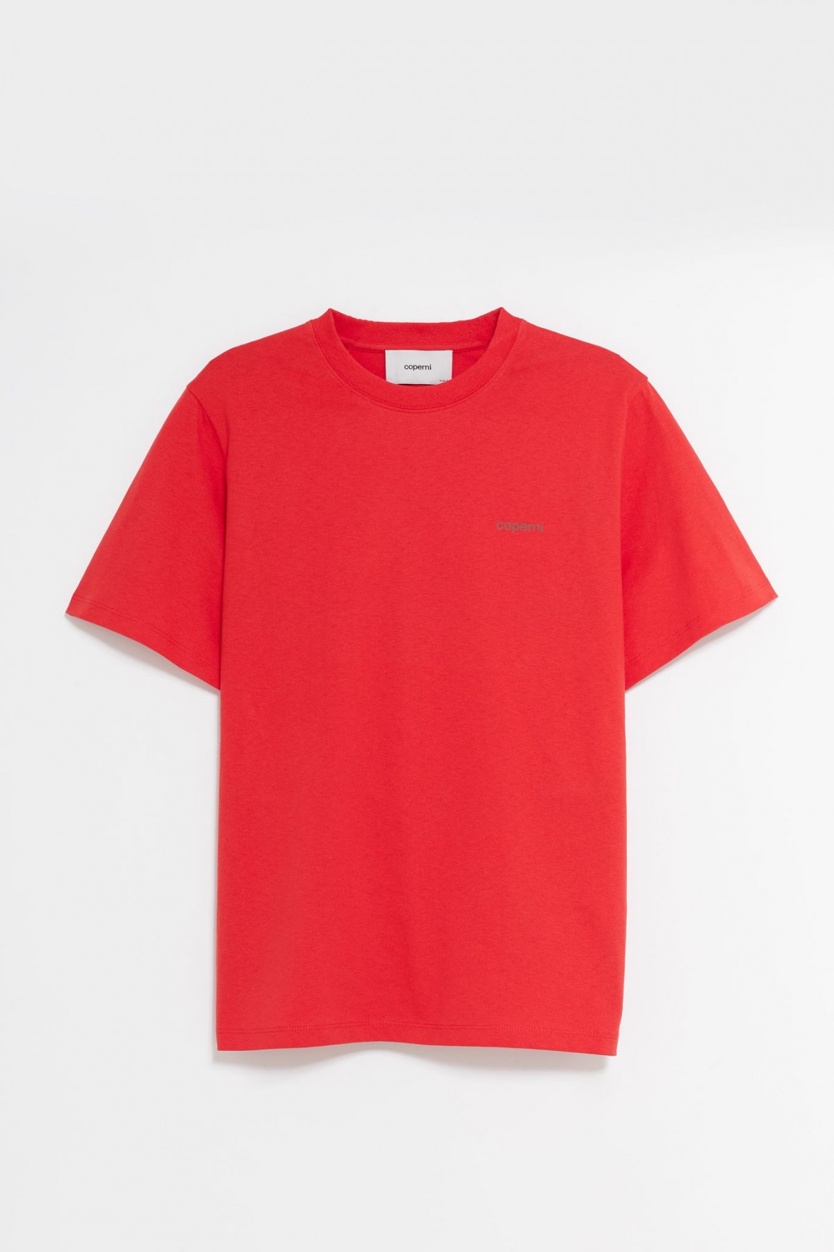 COPERNI RED LOGO BOXY T-SHIRT IAMNUE