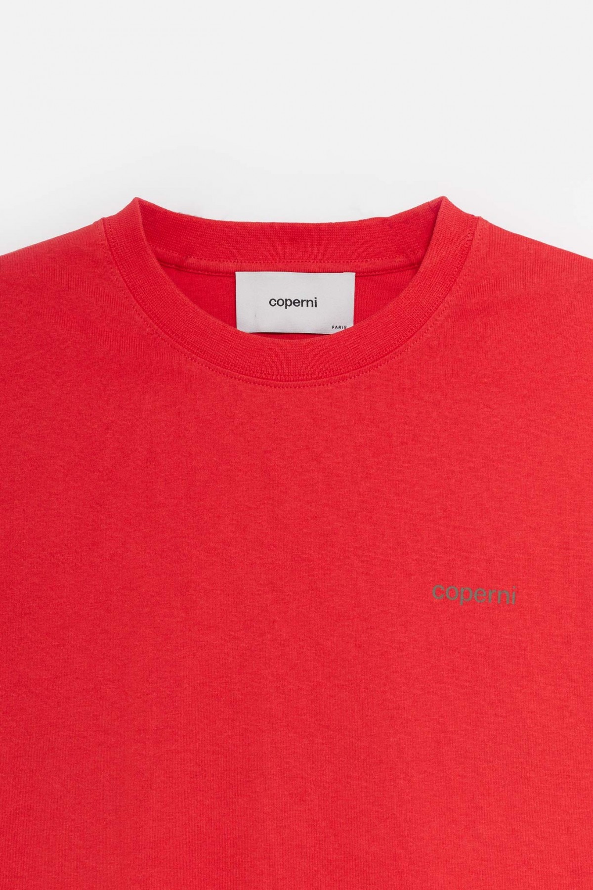 COPERNI RED LOGO BOXY T-SHIRT IAMNUE