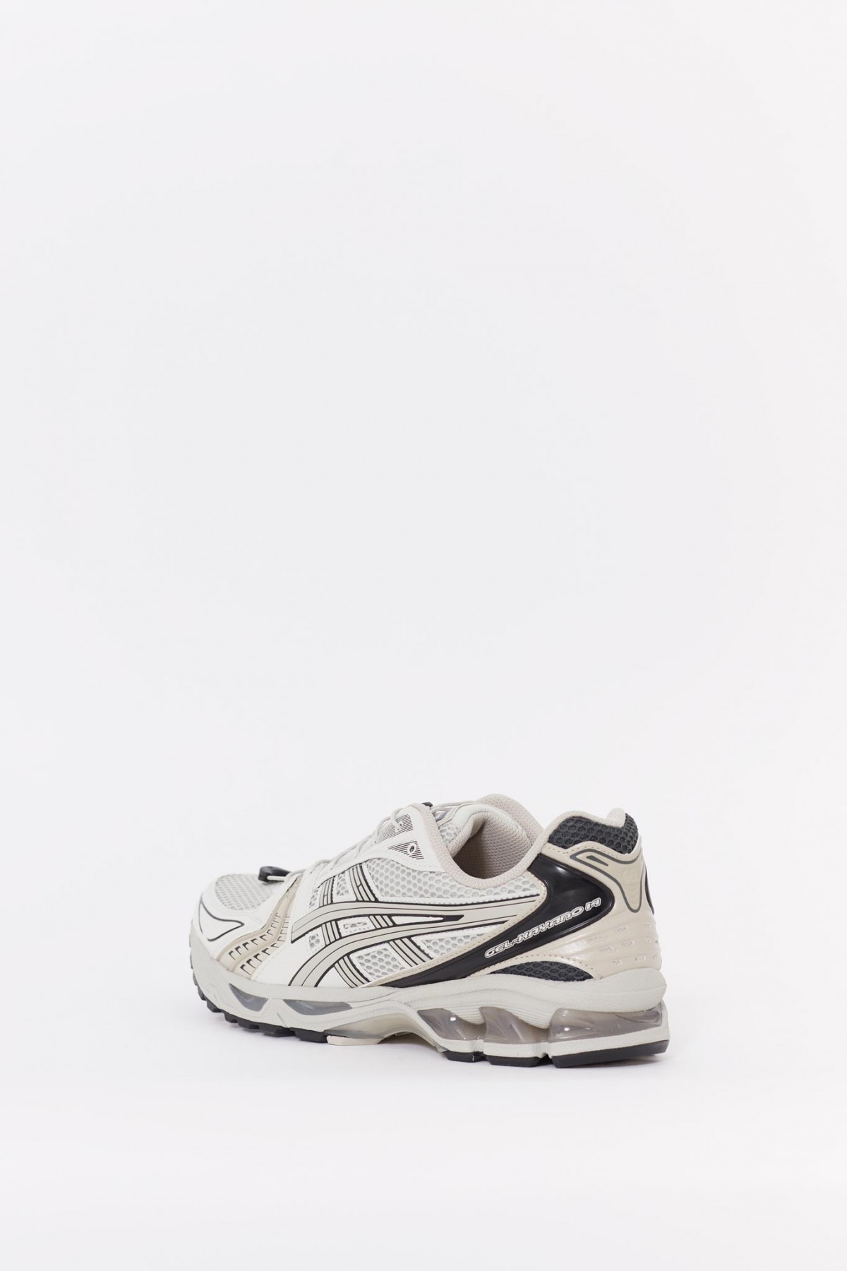 ASICS SMOKE GREY GEL KAYANO 14 SNEAKERS IAMNUE