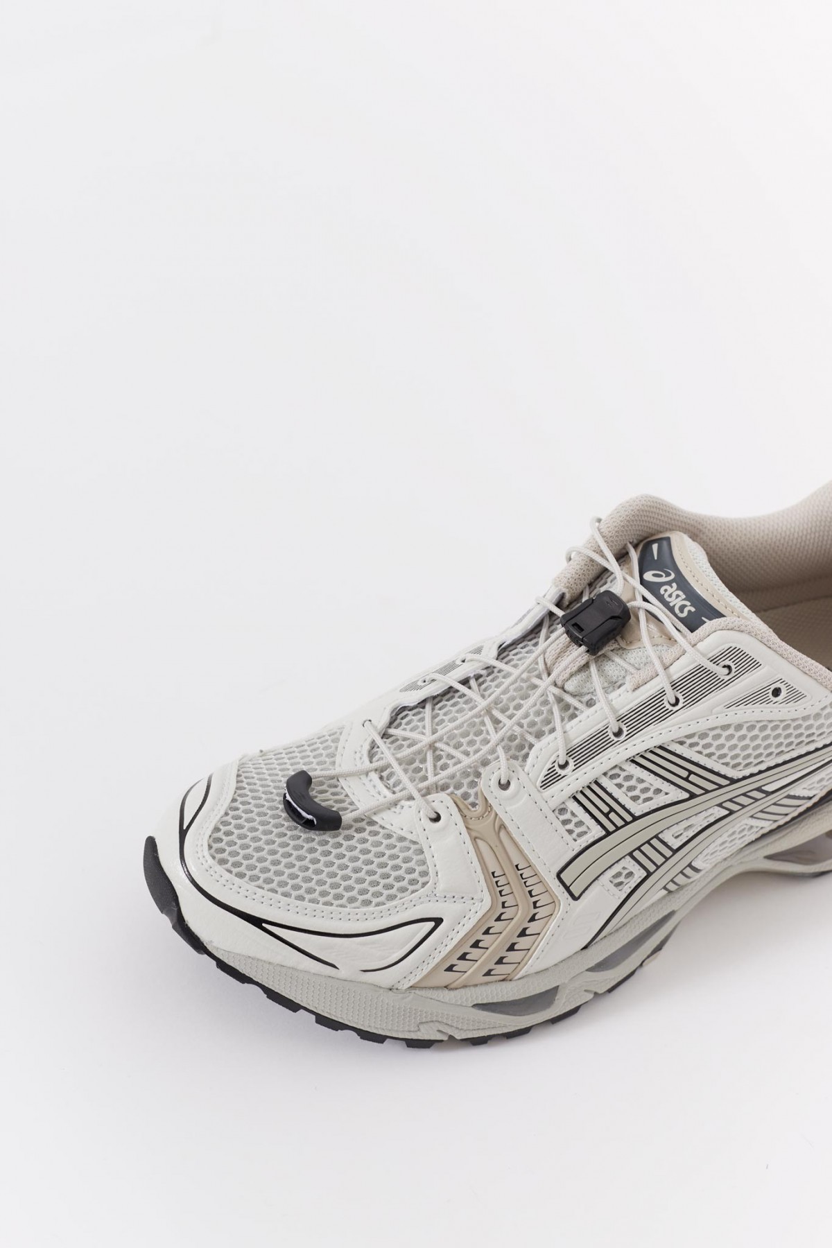 ASICS SMOKE GREY GEL KAYANO 14 SNEAKERS IAMNUE