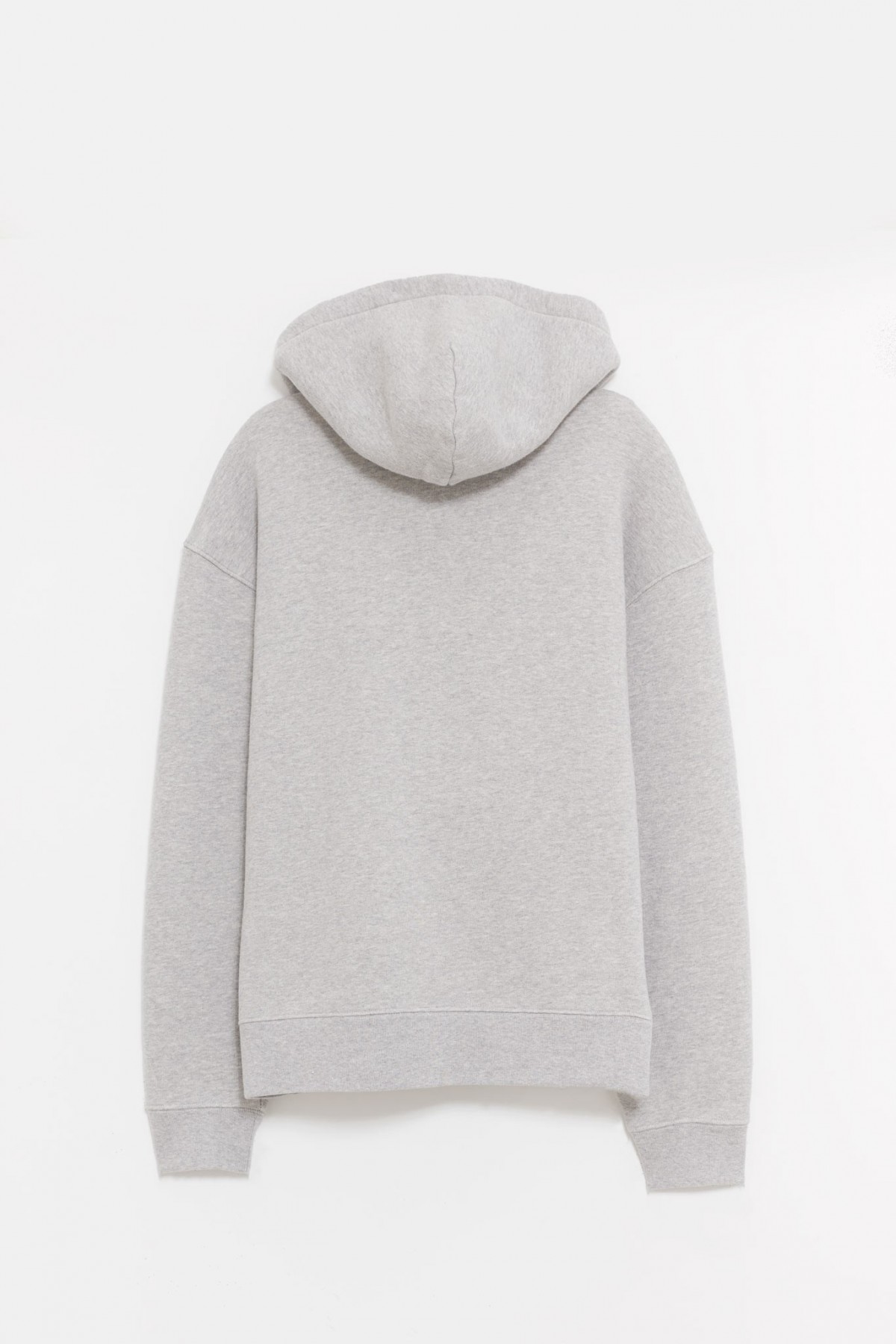 OUR LEGACY GREY MELANGE RASCAL HOOD JACKET IAMNUE