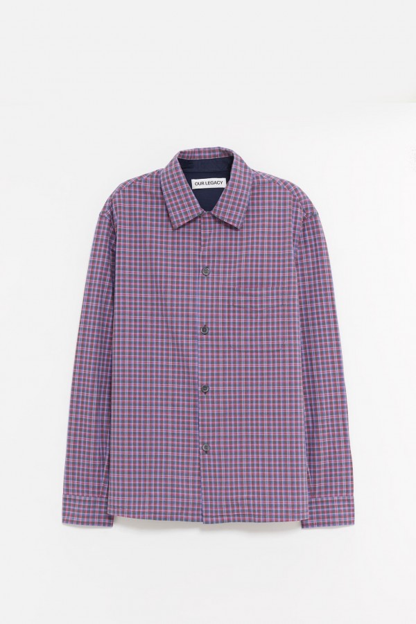 OUR LEGACY VENICE CHECK HEUSEN SHIRT IAMNUE