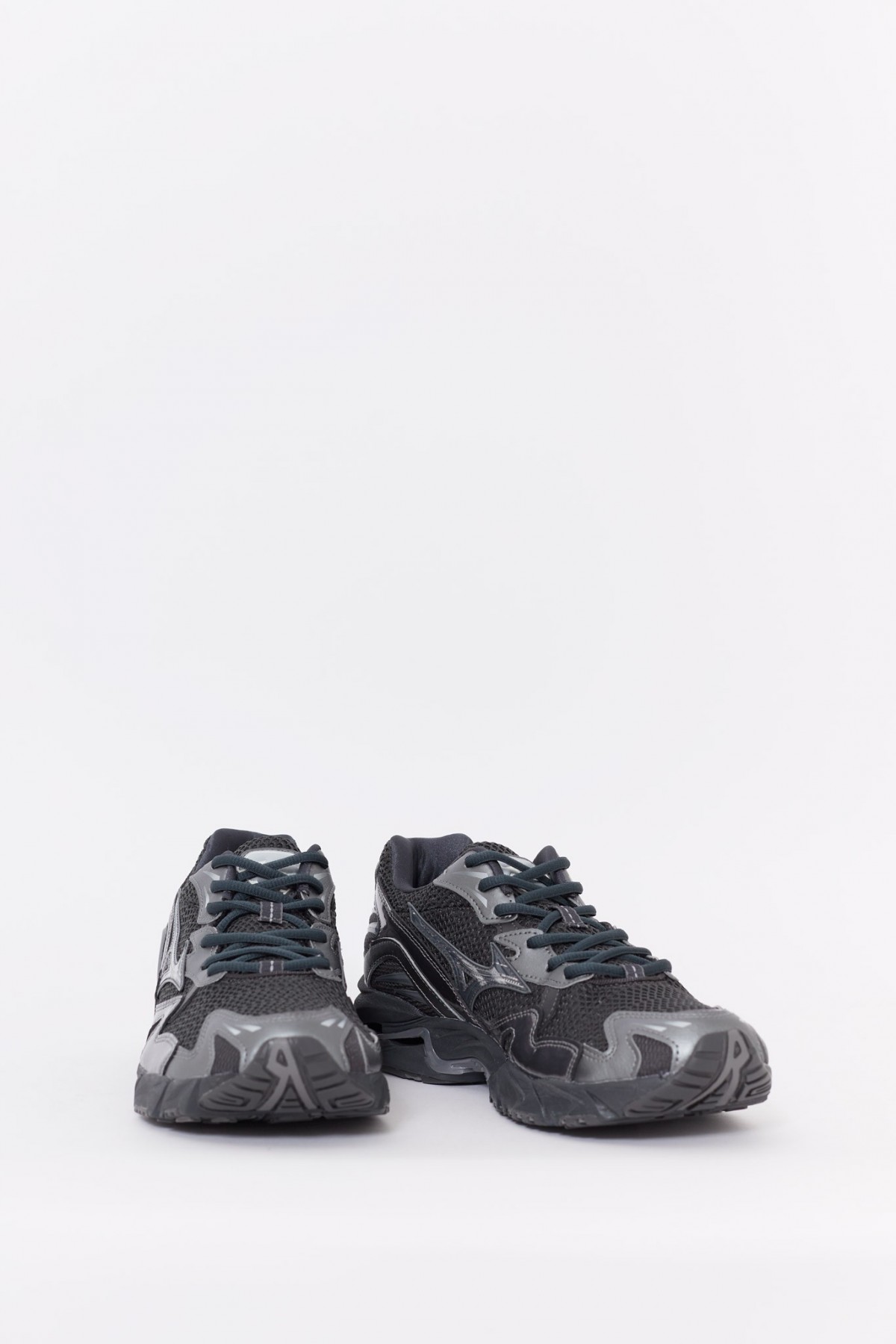 MIZUNO BLACK SAND WAVE RIDER 10 S SNEAKERS IAMNUE