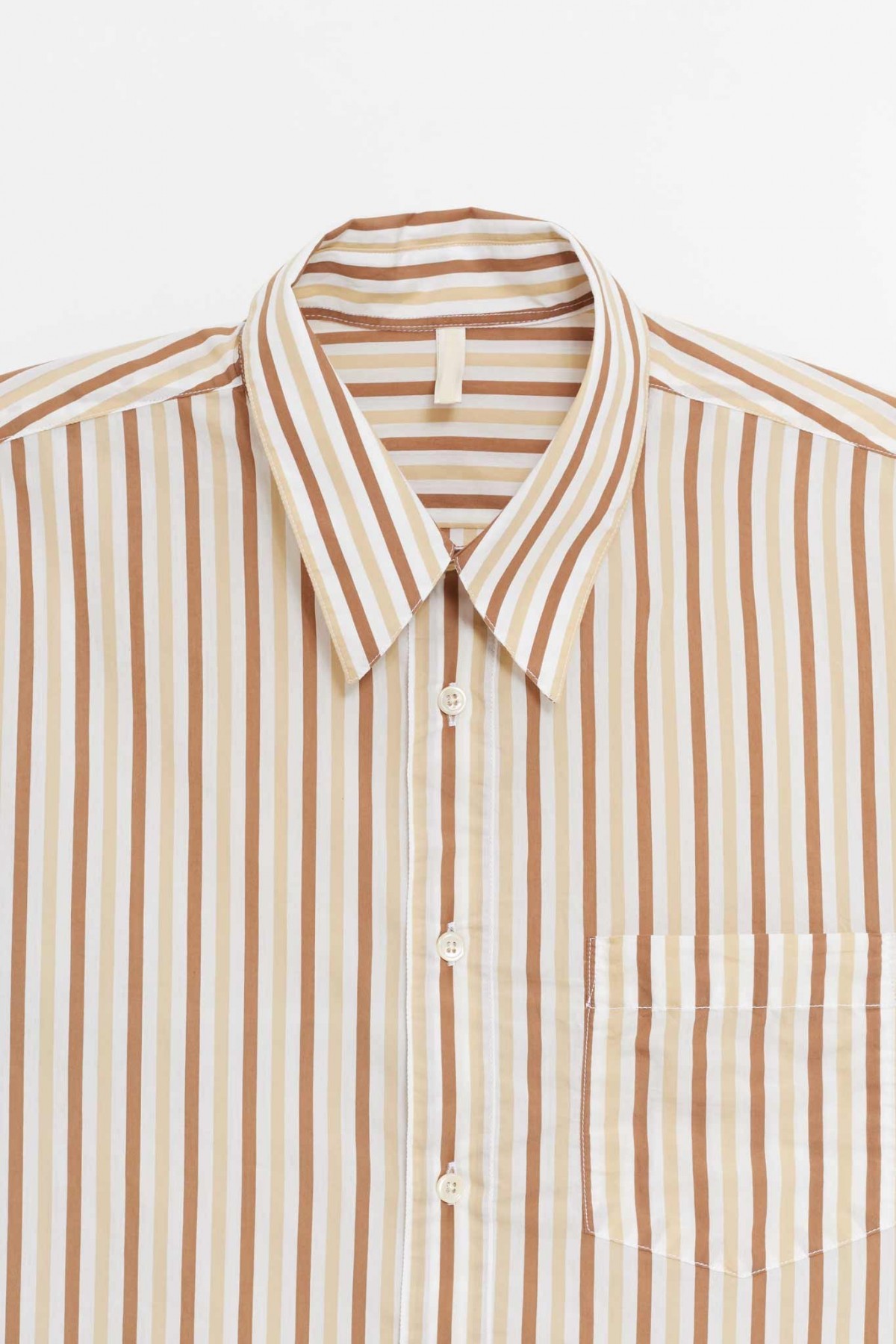 SUNFLOWER BEIGE STRIPE STABLE SHIRT IAMNUE