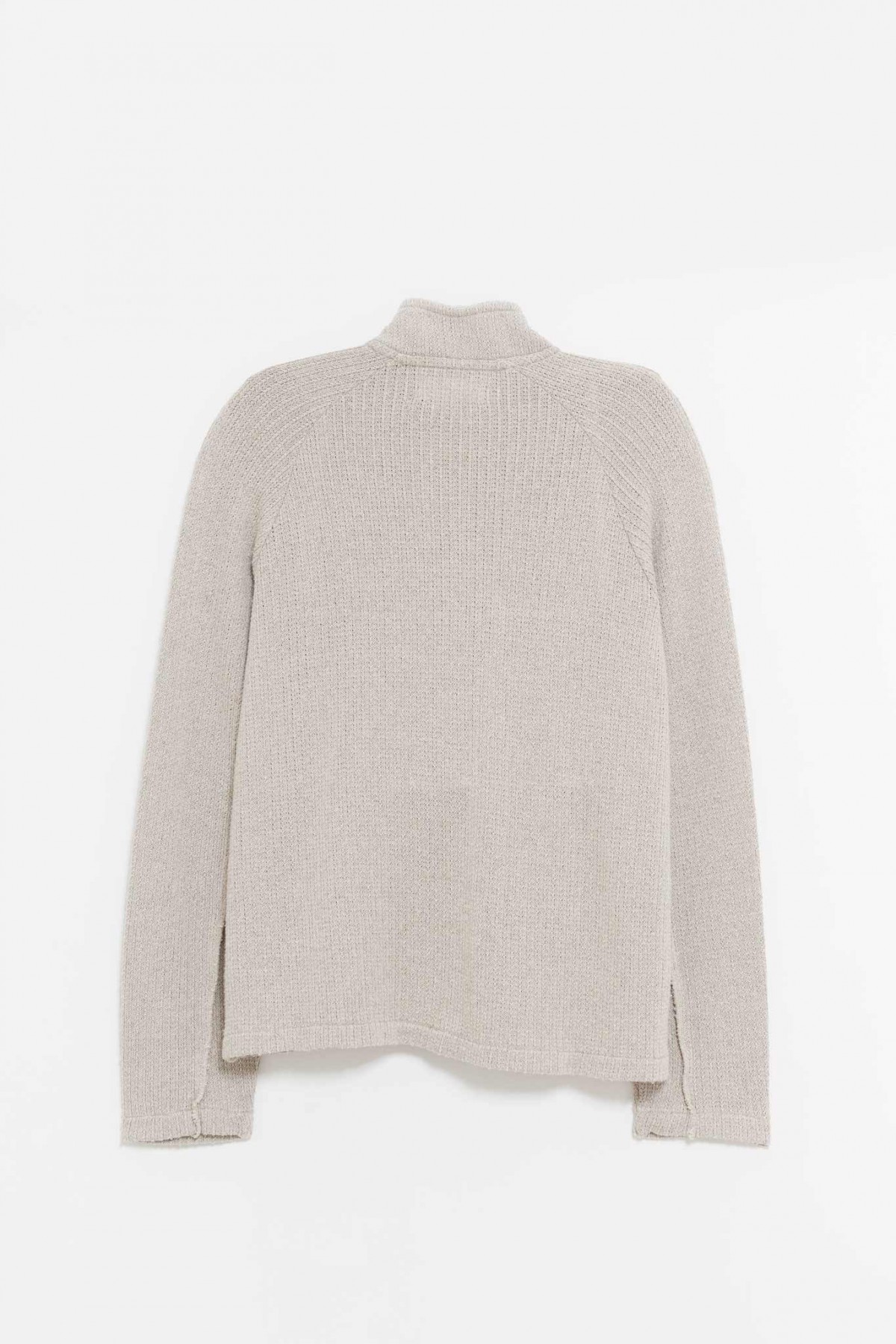 MFPEN OATMEAL LEISURE ZIP UP JACKET IAMNUE