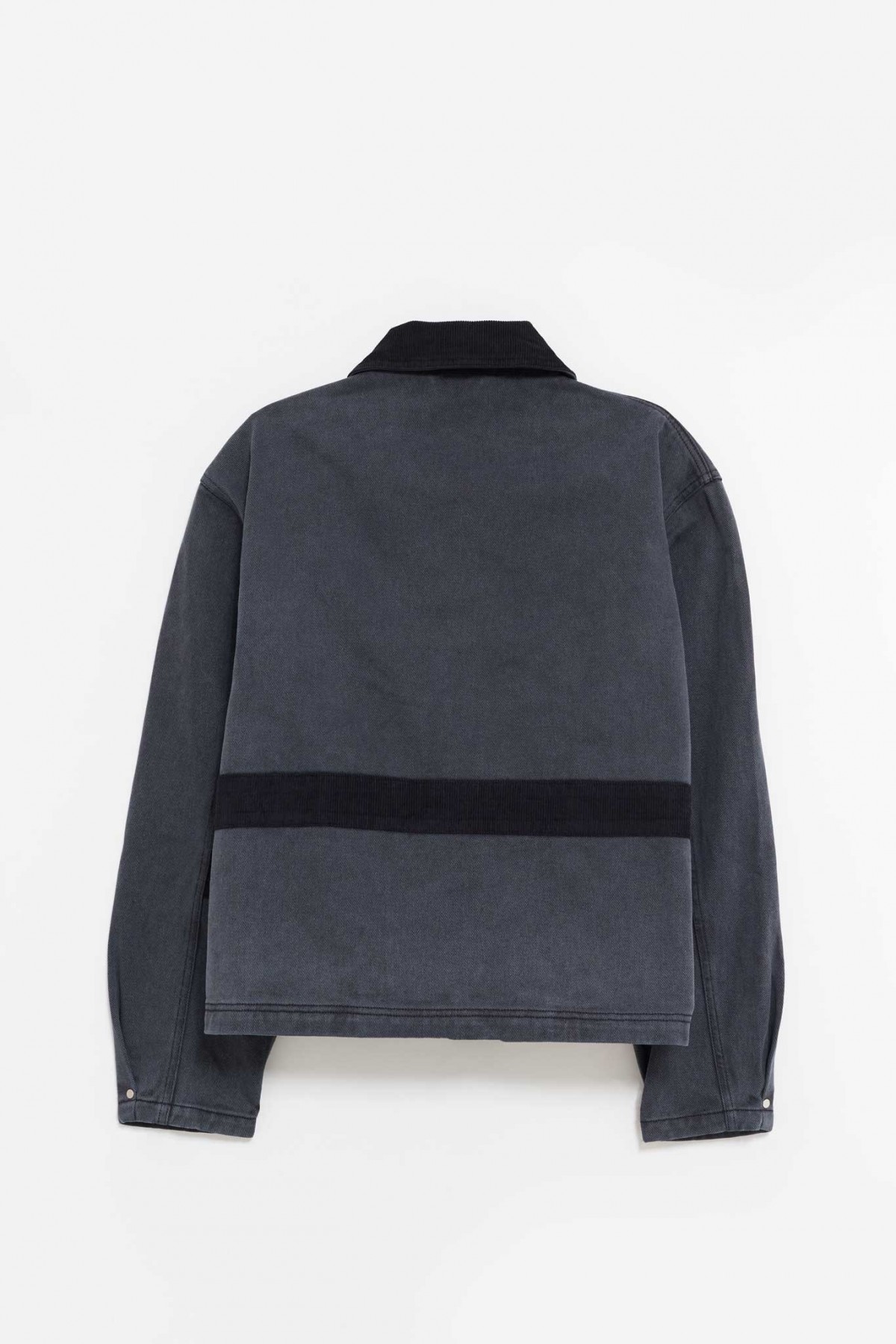 MFPEN WASHED BLACK CLASP JACKET IAMNUE