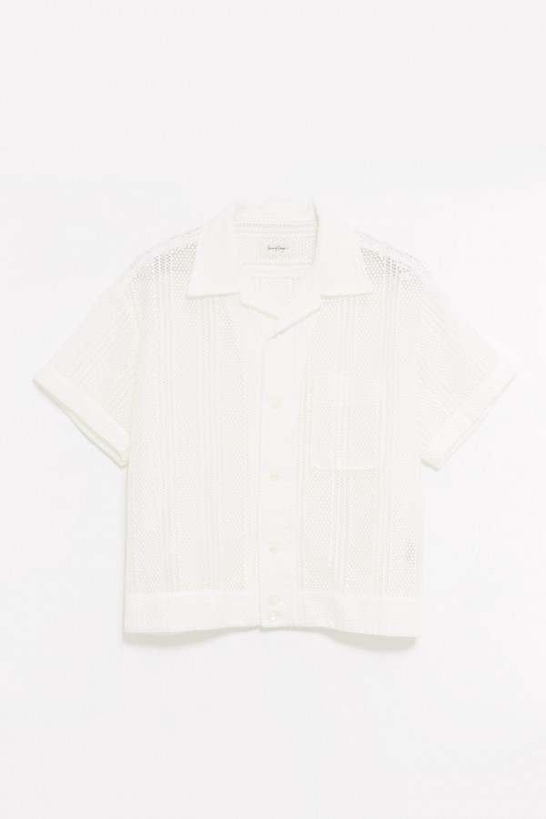 SECOND LAYER WHITE INDIO SHIRT IAMNUE