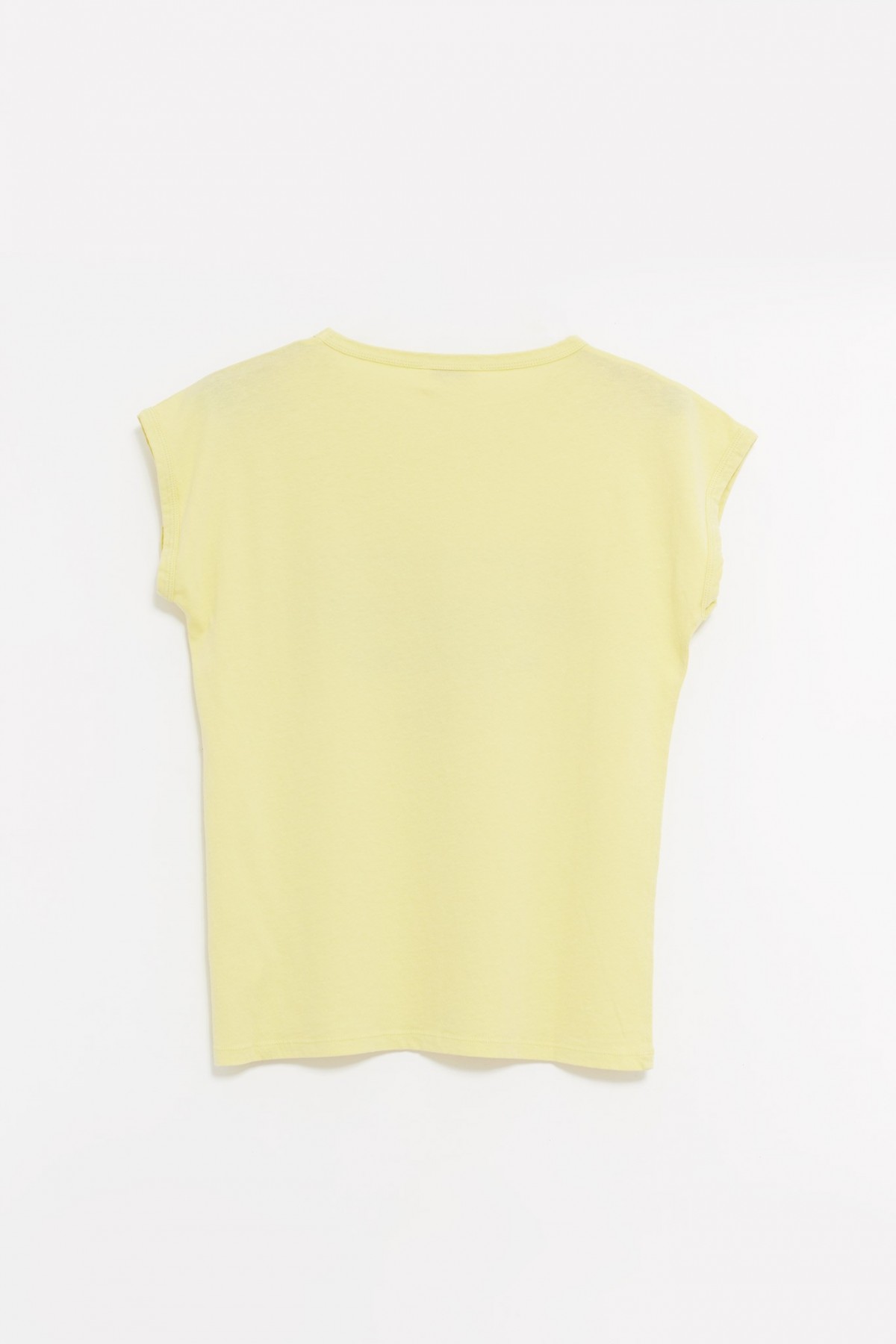 SECOND LAYER YELLOW NIAGARA T-SHIRT IAMNUE