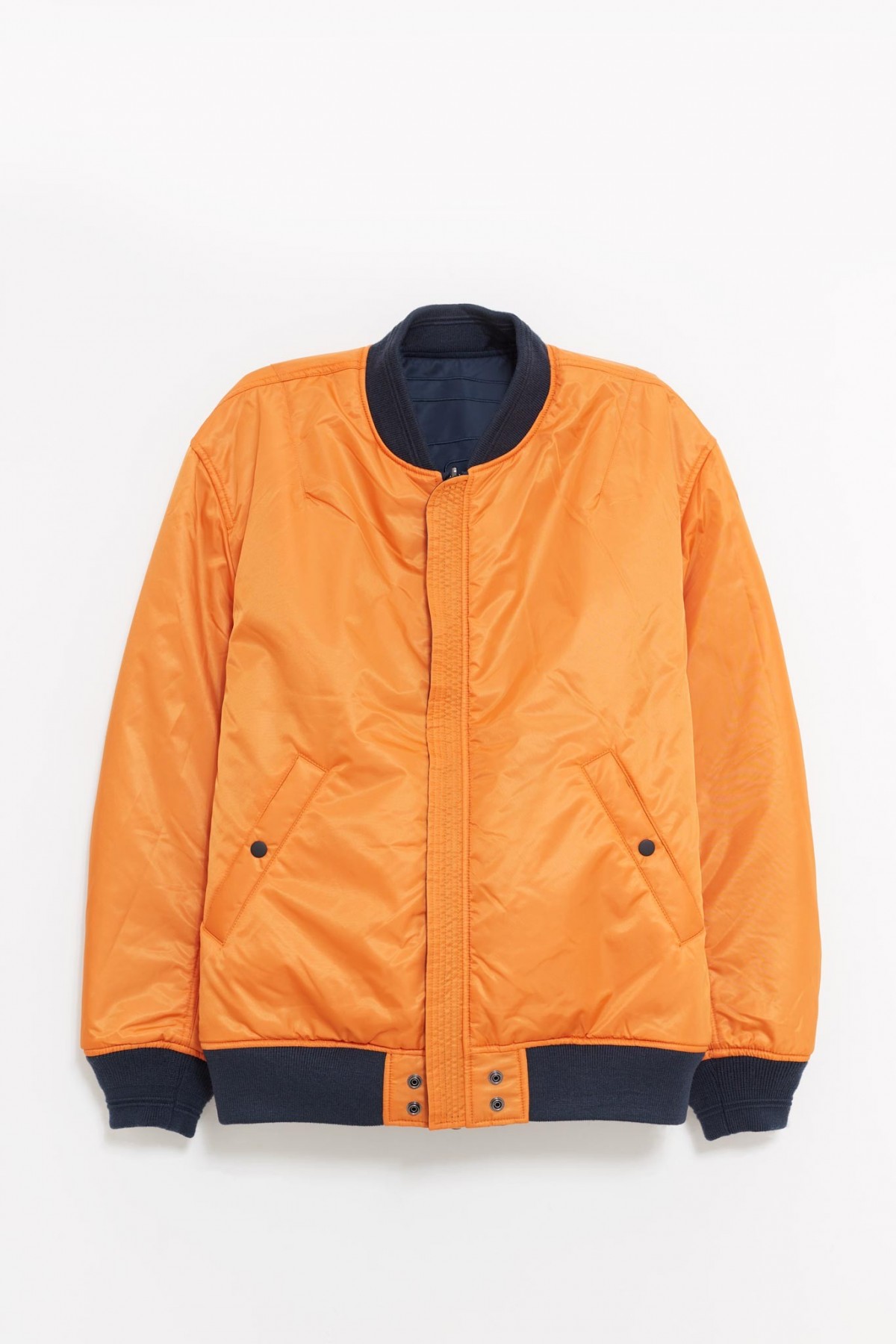 DIESEL NAVY J HELD BOMBER JACKET IAMNUE